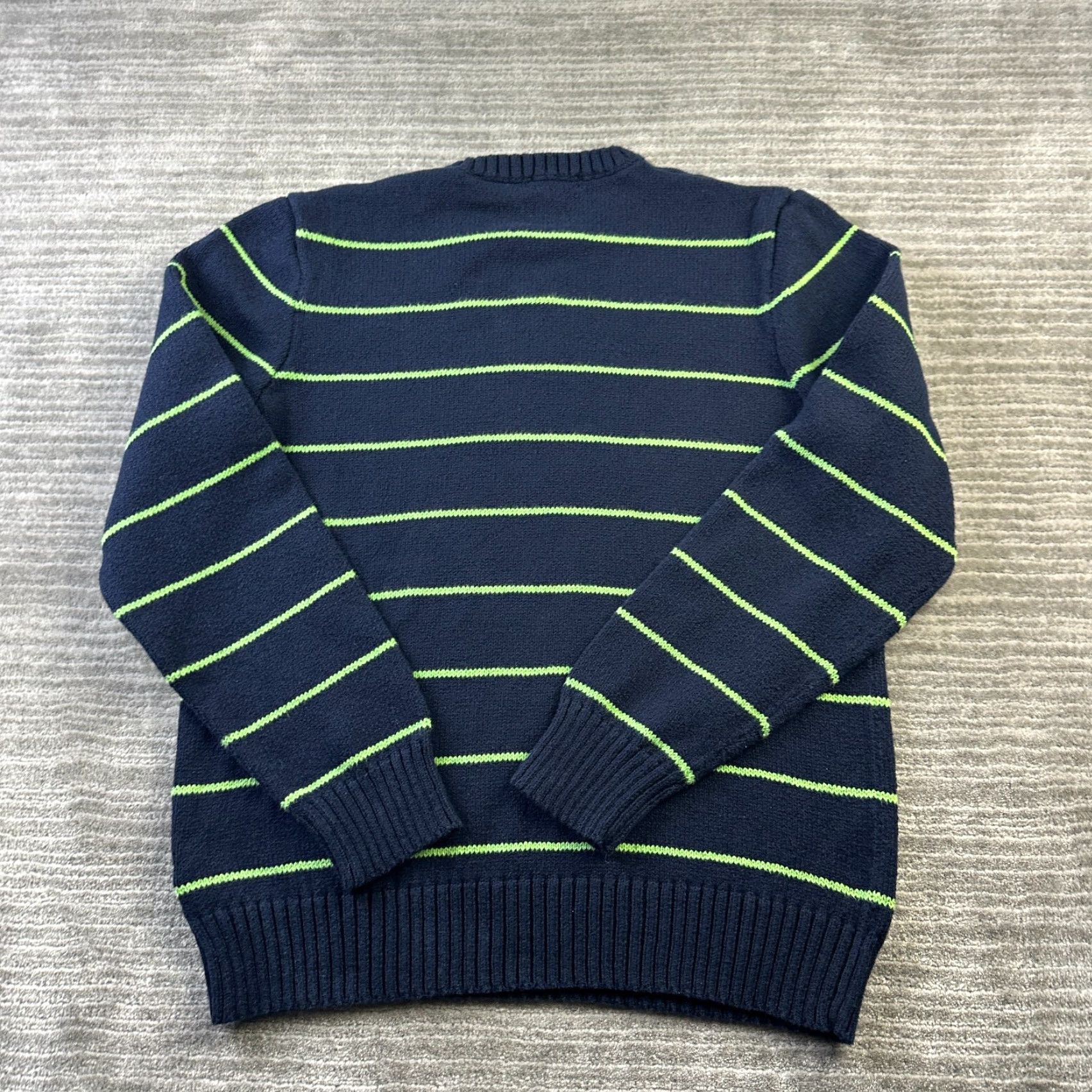 J.Crew J.CREW Sweater Mens Large Blue Knit Crewneck Pullover Adult L Cotton Knit Pullover Crew Neck Vintage? No (but skip) Size US L / EU 52-54 / 3 - 2 Thumbnail