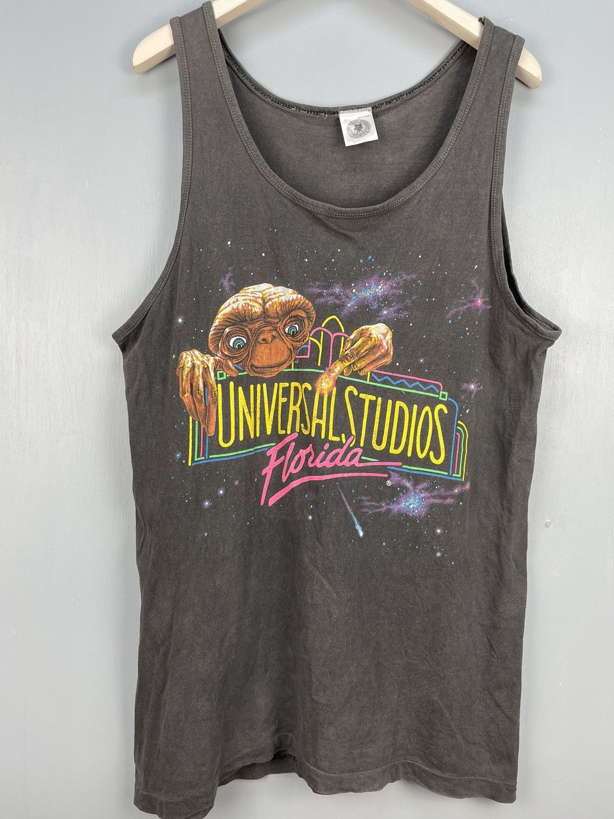 Universal Studios Vintage 90s E.T the Extra Terrestrial Universal Studios Size US L / EU 52-54 / 3 - 3 Thumbnail