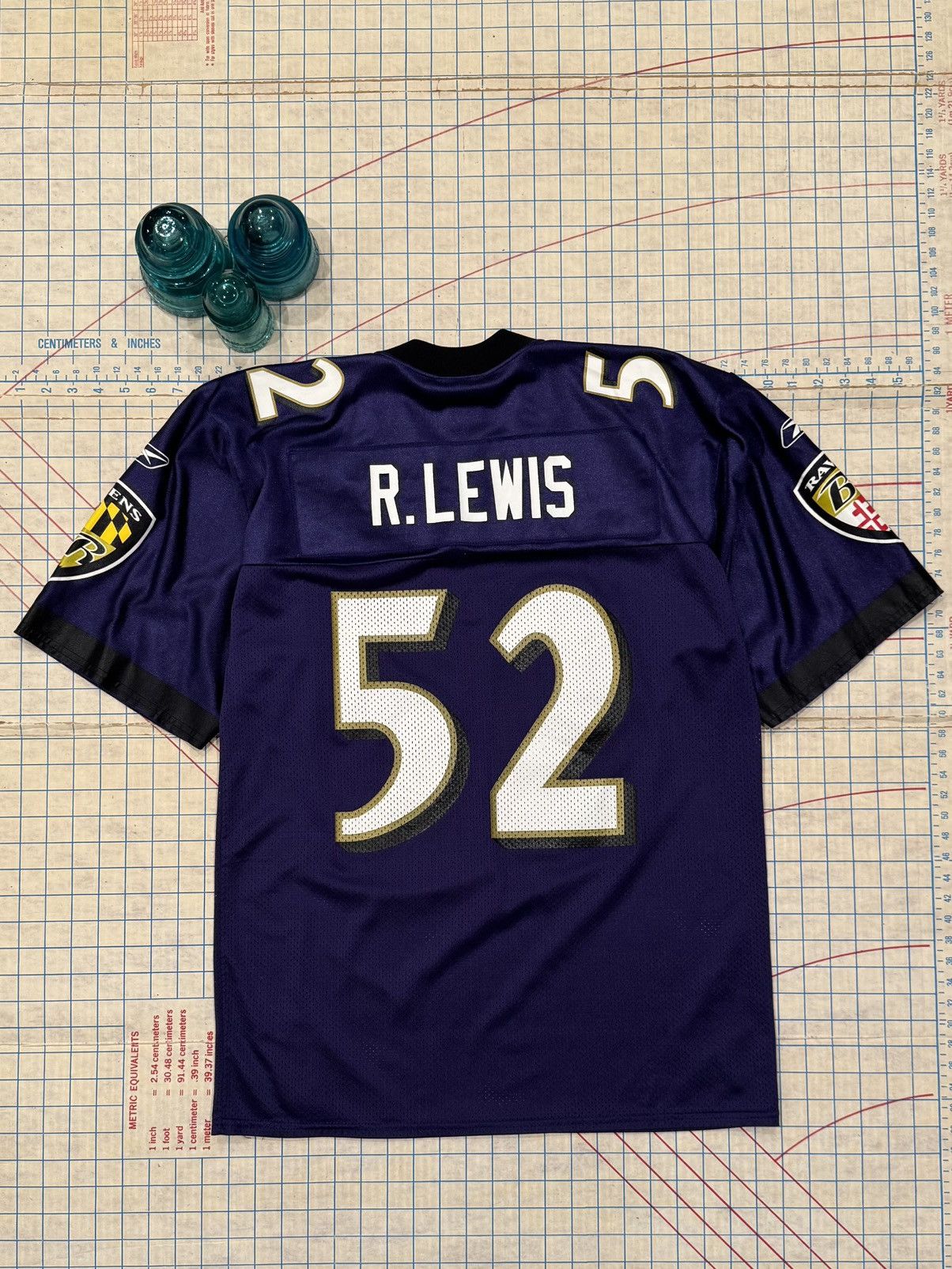 Reebok Reebok Baltimore Ravens Ray Lewis Jersey Mens Size Medium Size US M / EU 48-50 / 2 - 10 Thumbnail