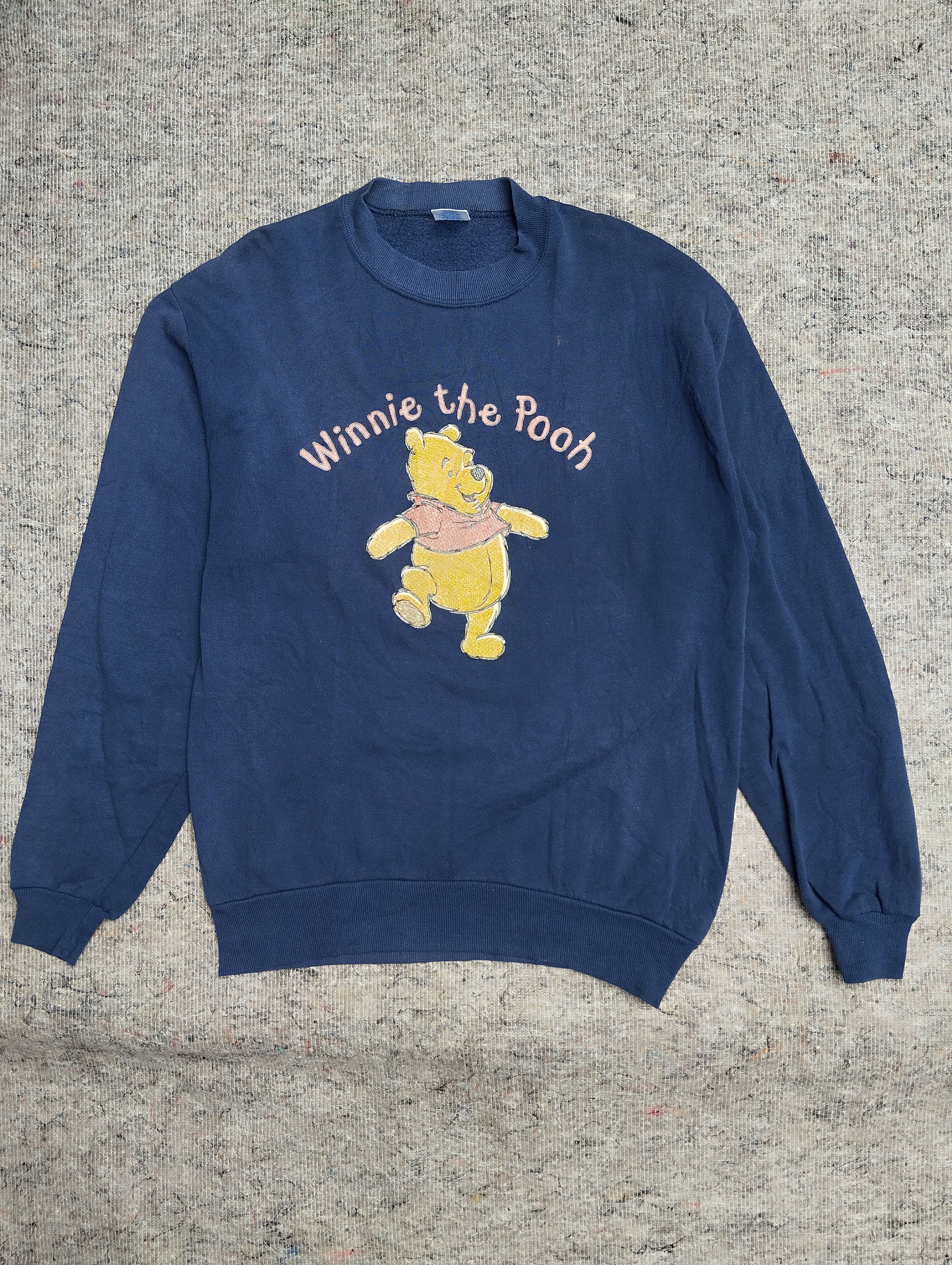 Velva Sheen Vintage Winnie The Pooh sweatshirt Size US L / EU 52-54 / 3 - 1 Thumbnail