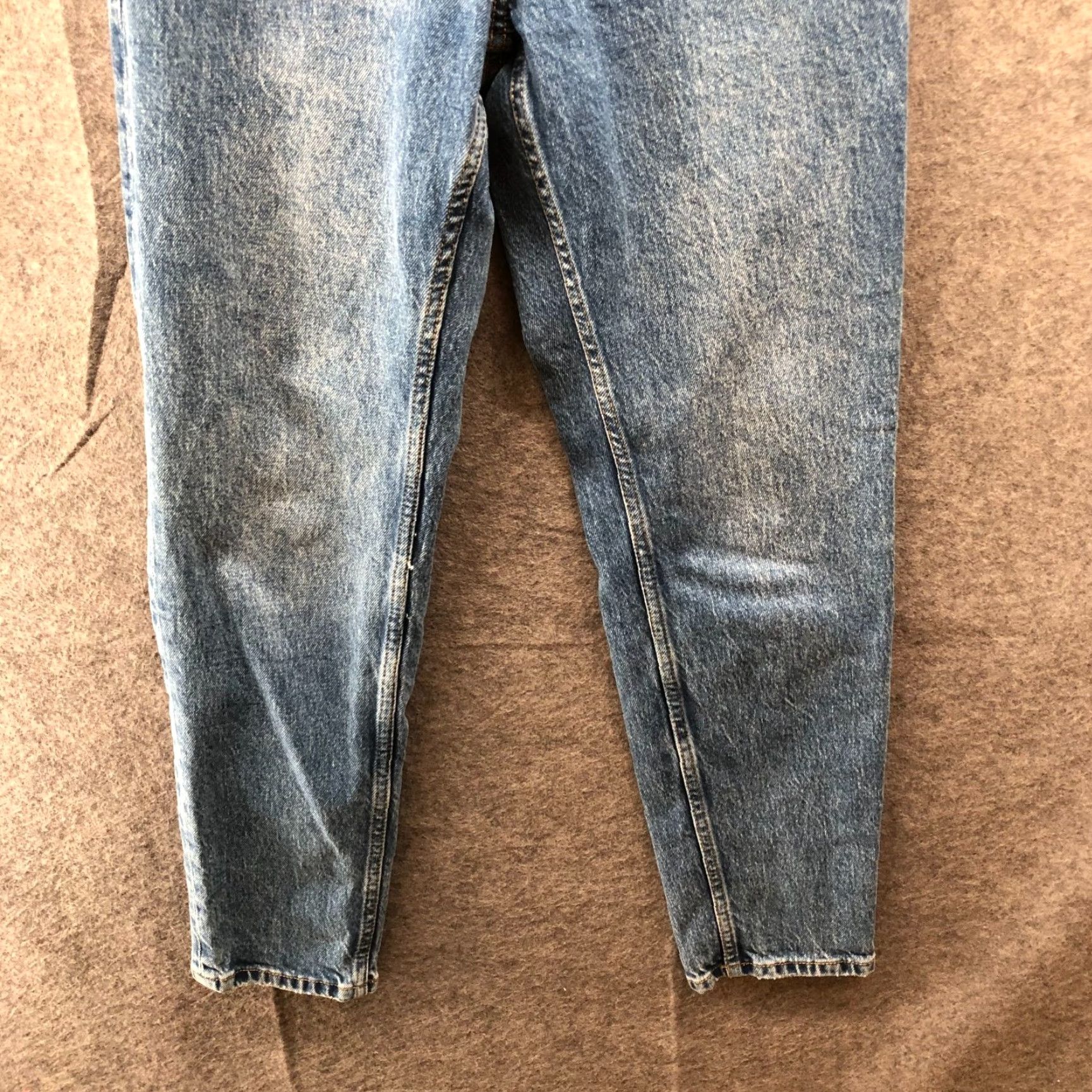 Mango MNG Mango Mom Jeans Womens 2 Blue Medium Wash High Rise Stretch Jeans 5-Pocket Design Vintage No Style: Mom 90s Womens Size 26" / US 2 / IT 38 - 4 Thumbnail