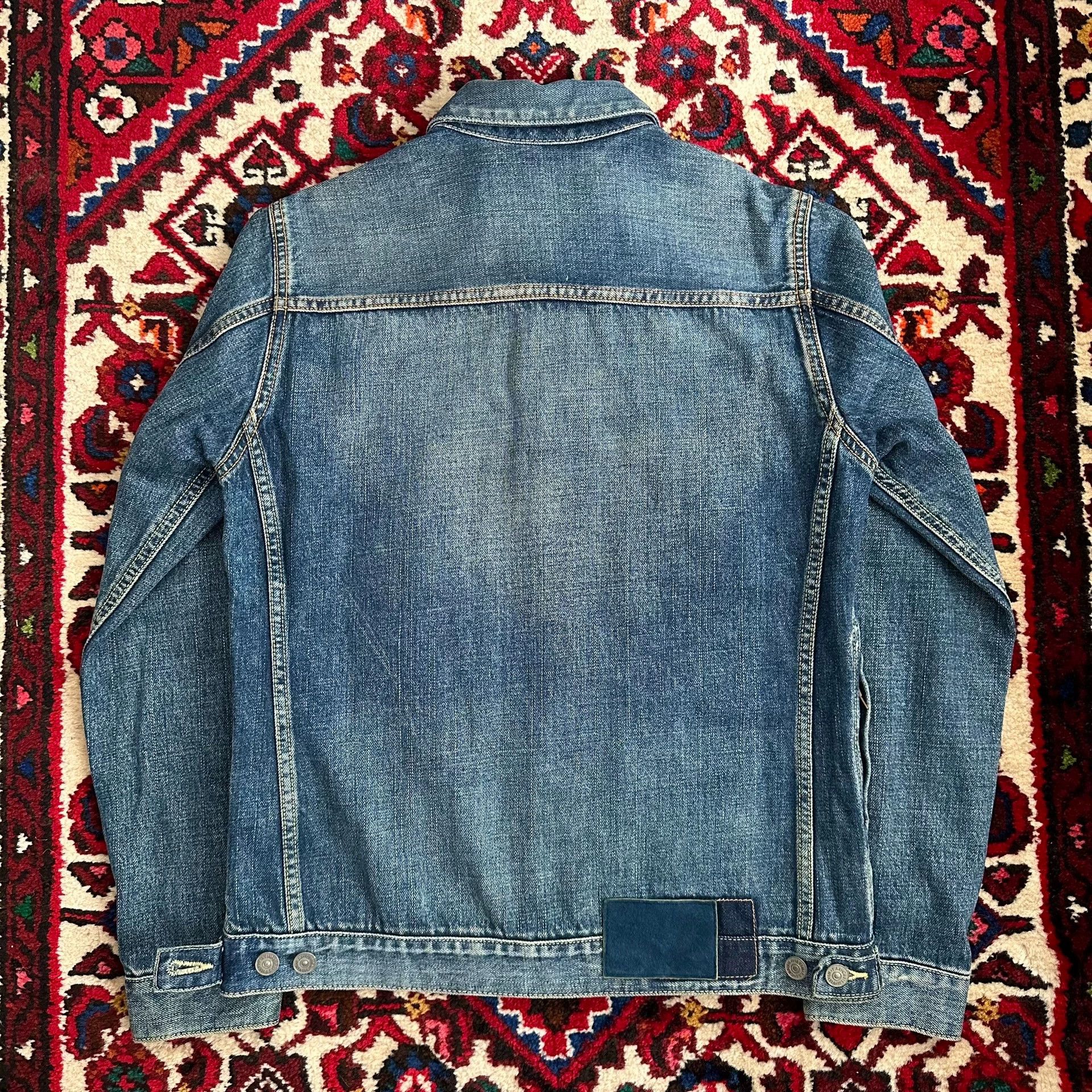 Visvim visvim 12aw 101 denim jacket yellow mud wash size 1 Size US S / EU 44-46 / 1 - 2 Thumbnail