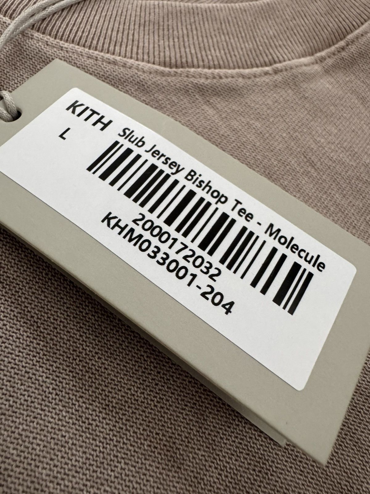 Kith KITH Slub Jersey Bishop Tshirt - Molecule size by tape in ph Size US L / EU 52-54 / 3 - 4 Thumbnail