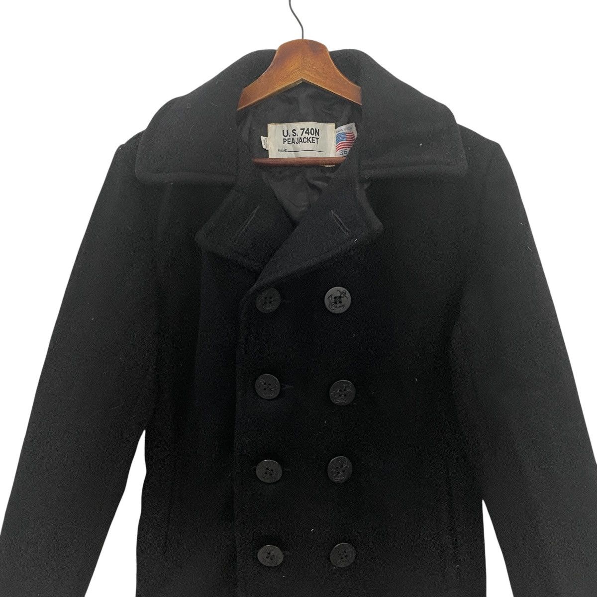 Vintage 90s Schott U.S.740N Pea Jacket