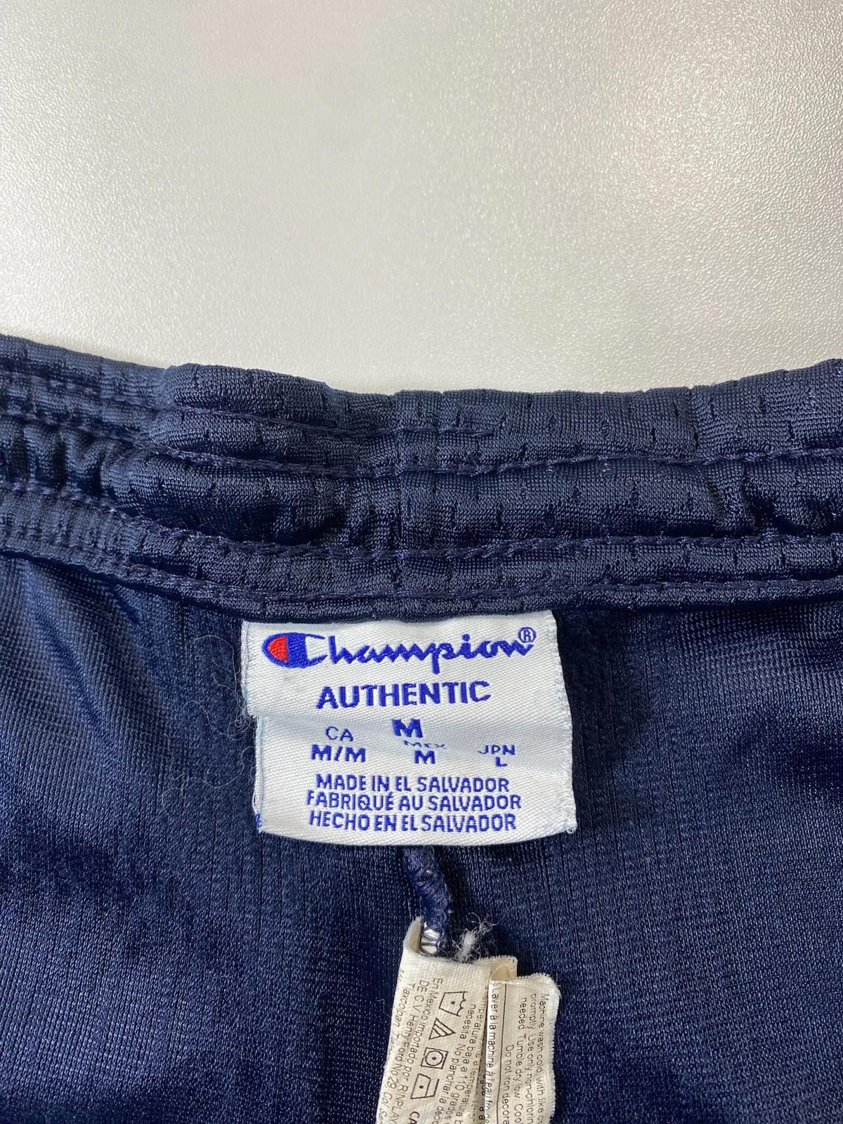 Champion Champion Authentic Navy Blue Athletic Shorts Medium Size US 32 / EU 48 - 3 Thumbnail