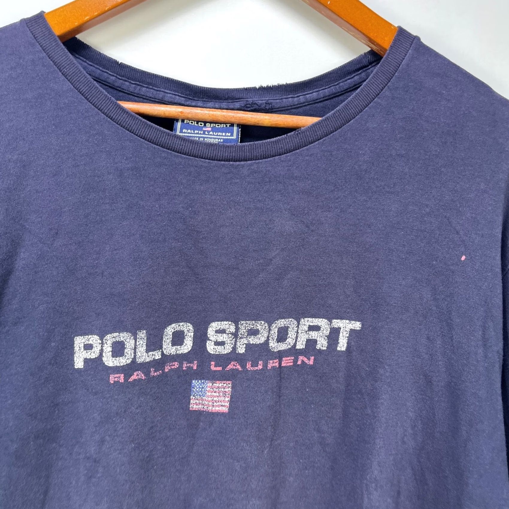 Vintage VINTAGE Polo Sport 90s Shirt Large Blue Long Sleeve Camouflage Size US L / EU 52-54 / 3 - 2 Thumbnail