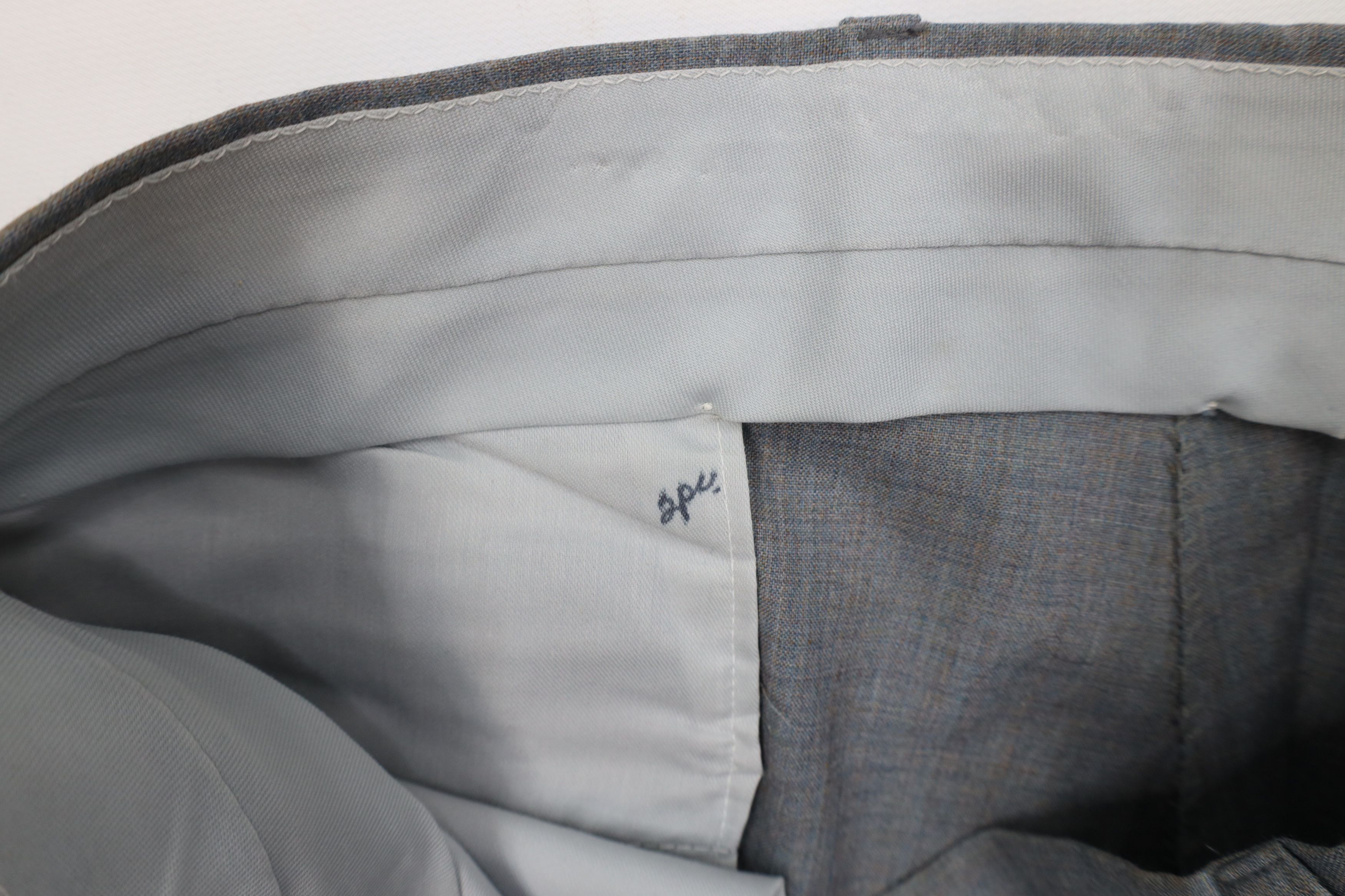 Vintage Vintage 70s Streetwear Wool Blend Wide Leg Chino Pants USA Size US 38 / EU 54 - 7 Thumbnail