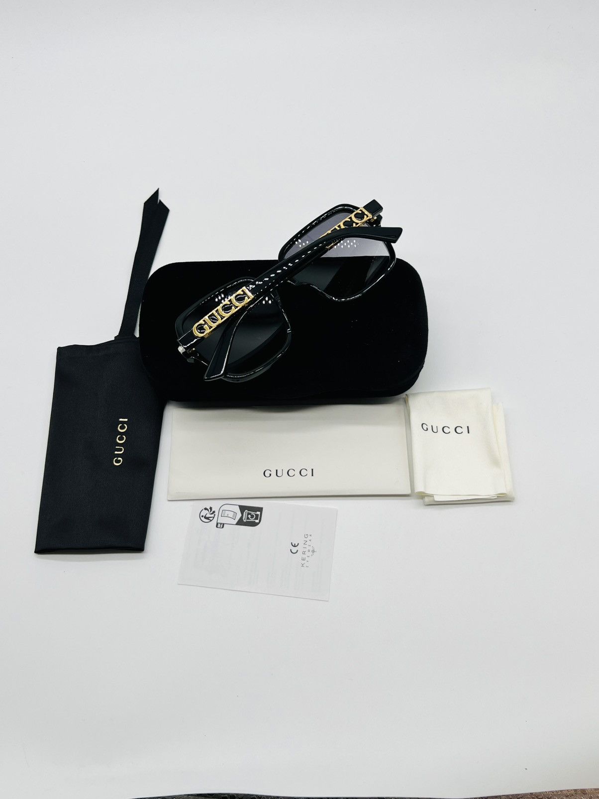 Gucci Gucci GG1189S 002 Black Sunglasses Glasses Size ONE SIZE - 4 Thumbnail