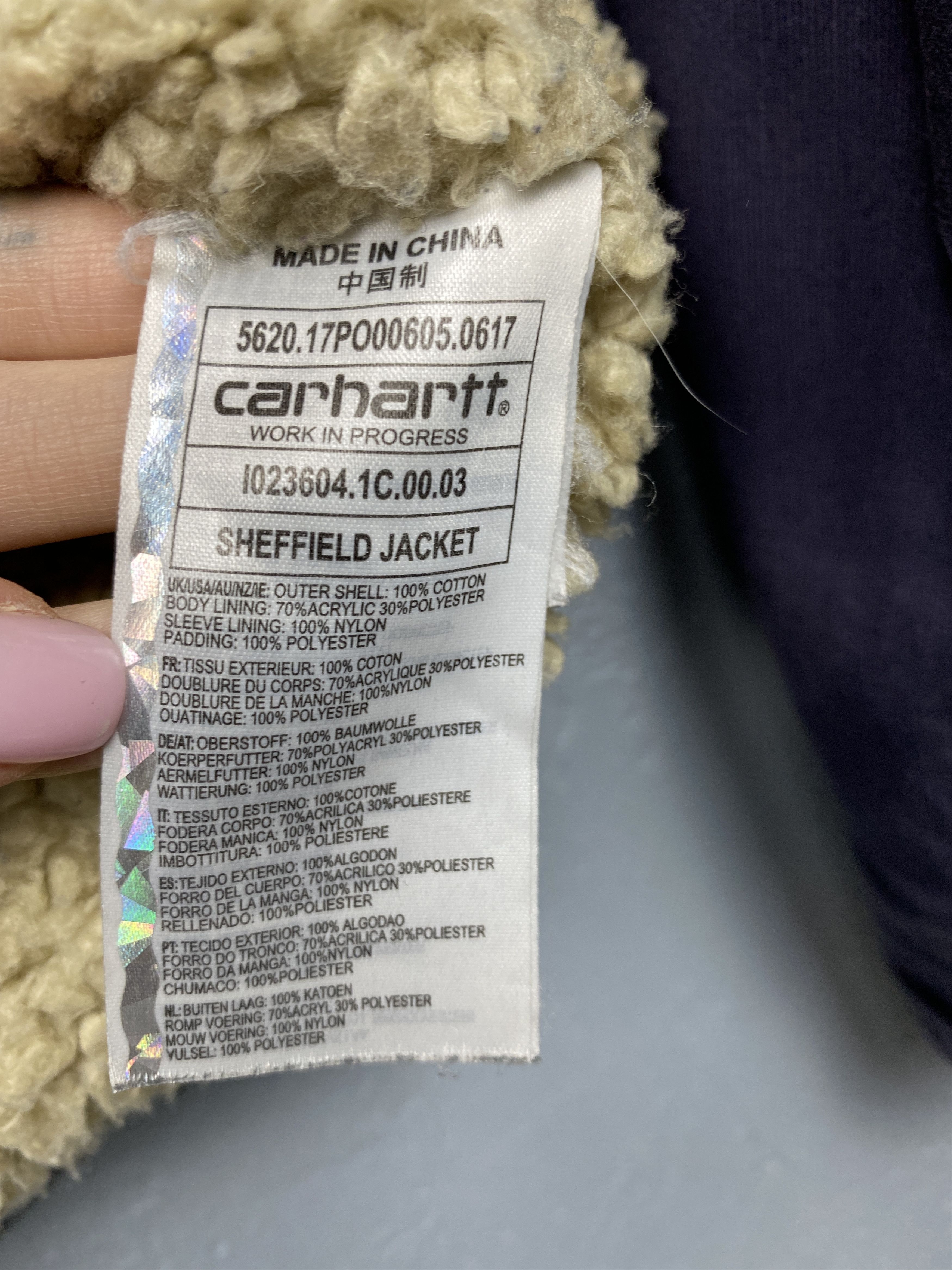 Carhartt Carhartt WIP Vintage Sherpa Lined Sheffield Jacket Size US XS / EU 42 / 0 - 12 Thumbnail