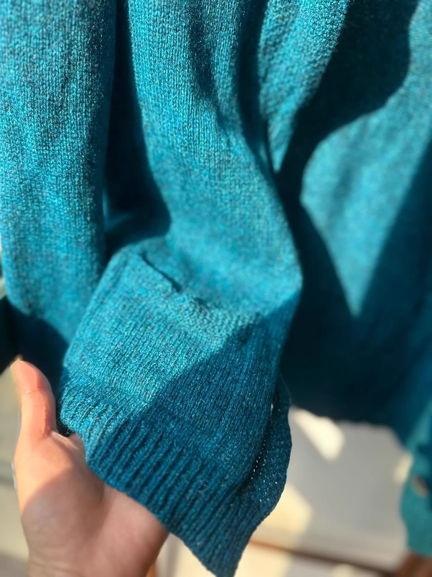 Dries Van Noten DVN Wool Blend Cardigan S 9/10 Lycra Subtle Mix Size S / US 4 / IT 40 - 5 Thumbnail