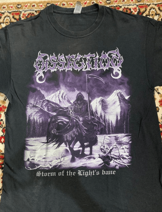 Band Tees × Vintage Dissection Strom Of The Light Bane Size US L / EU 52-54 / 3 - 3 Thumbnail