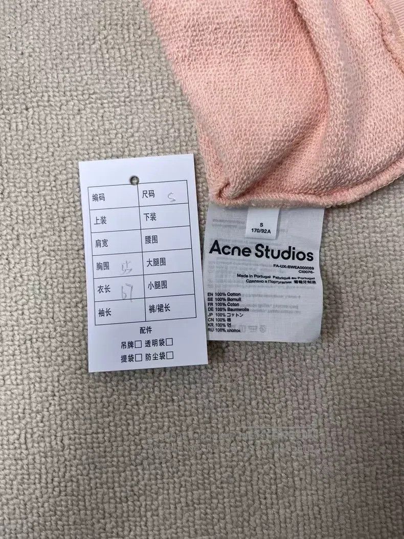 Acne Studios Acne Studios Expression Printed Loose Fit Pullover Hoodie Size US S / EU 44-46 / 1 - 5 Thumbnail