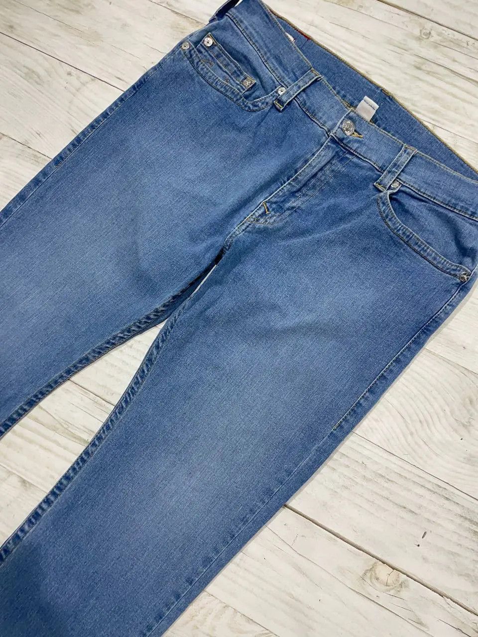 True Religion Vintage True Religion Ricky SN Jeans Denim straight Y2K Size US 36 / EU 52 - 6 Thumbnail