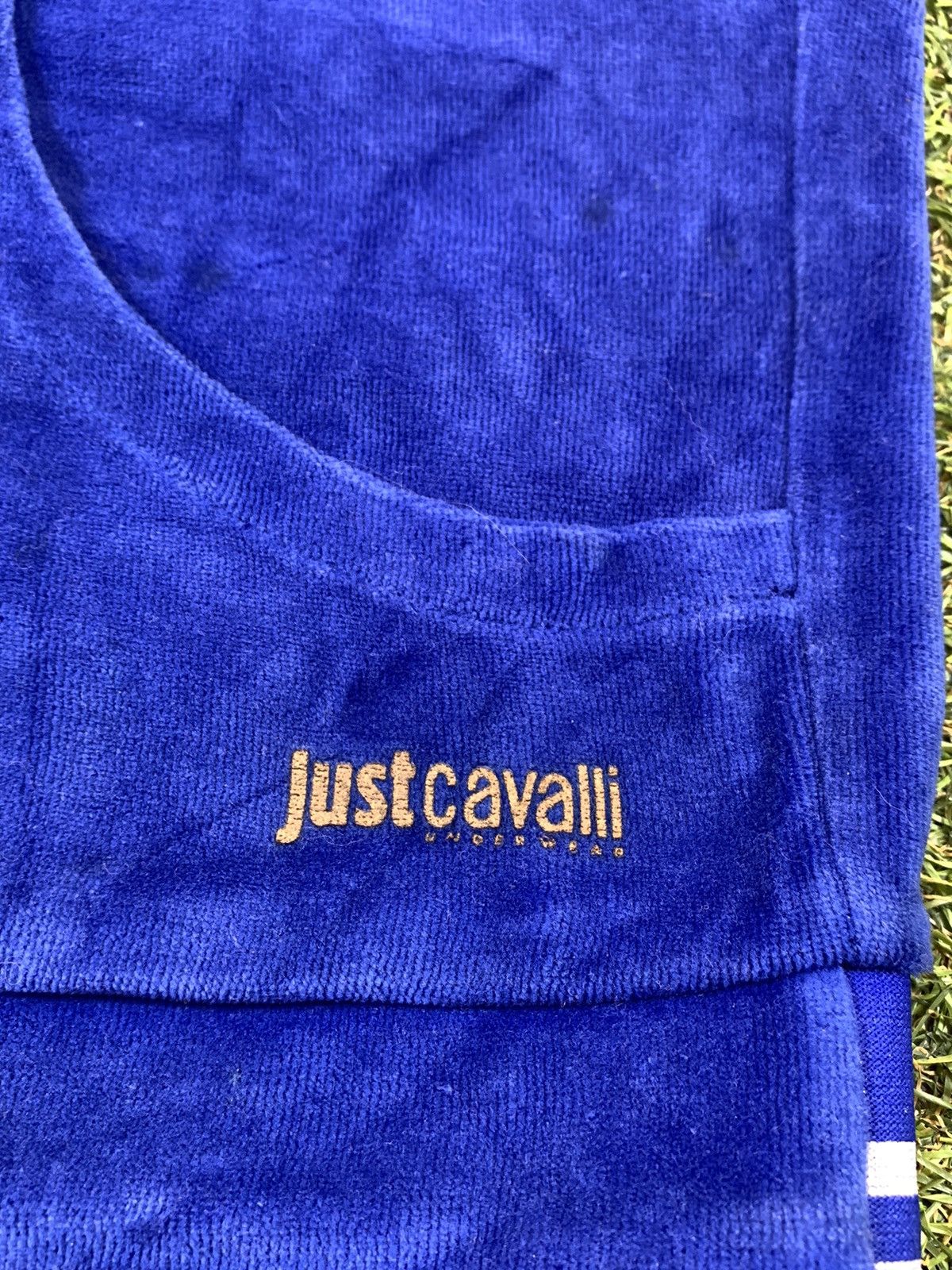Just Cavalli Just Cavalli velour tracksuit set pants + top Y2K size M Size M / US 6-8 / IT 42-44 - 3 Thumbnail