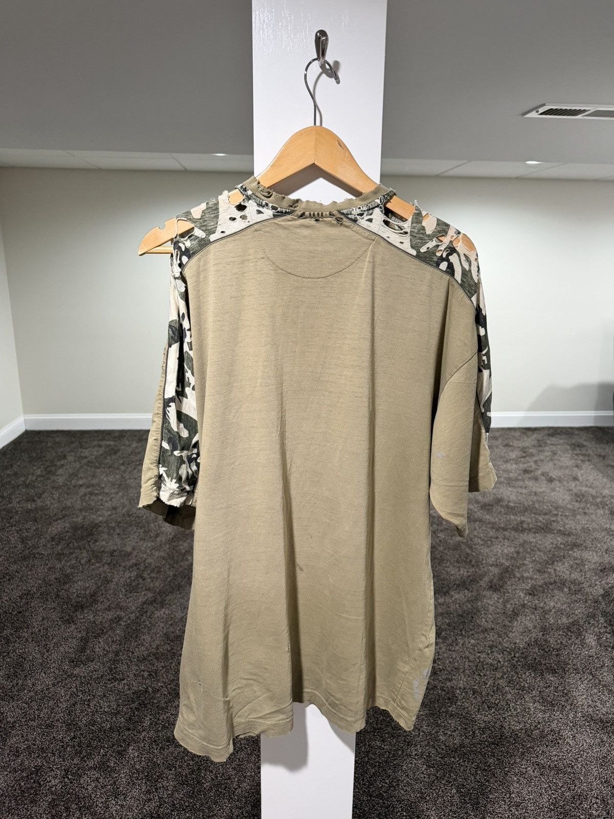 Vintage Vintage No Boundaries Guerrilla Camo Thrashed Faded Tee Size US XL / EU 56 / 4 - 3 Thumbnail