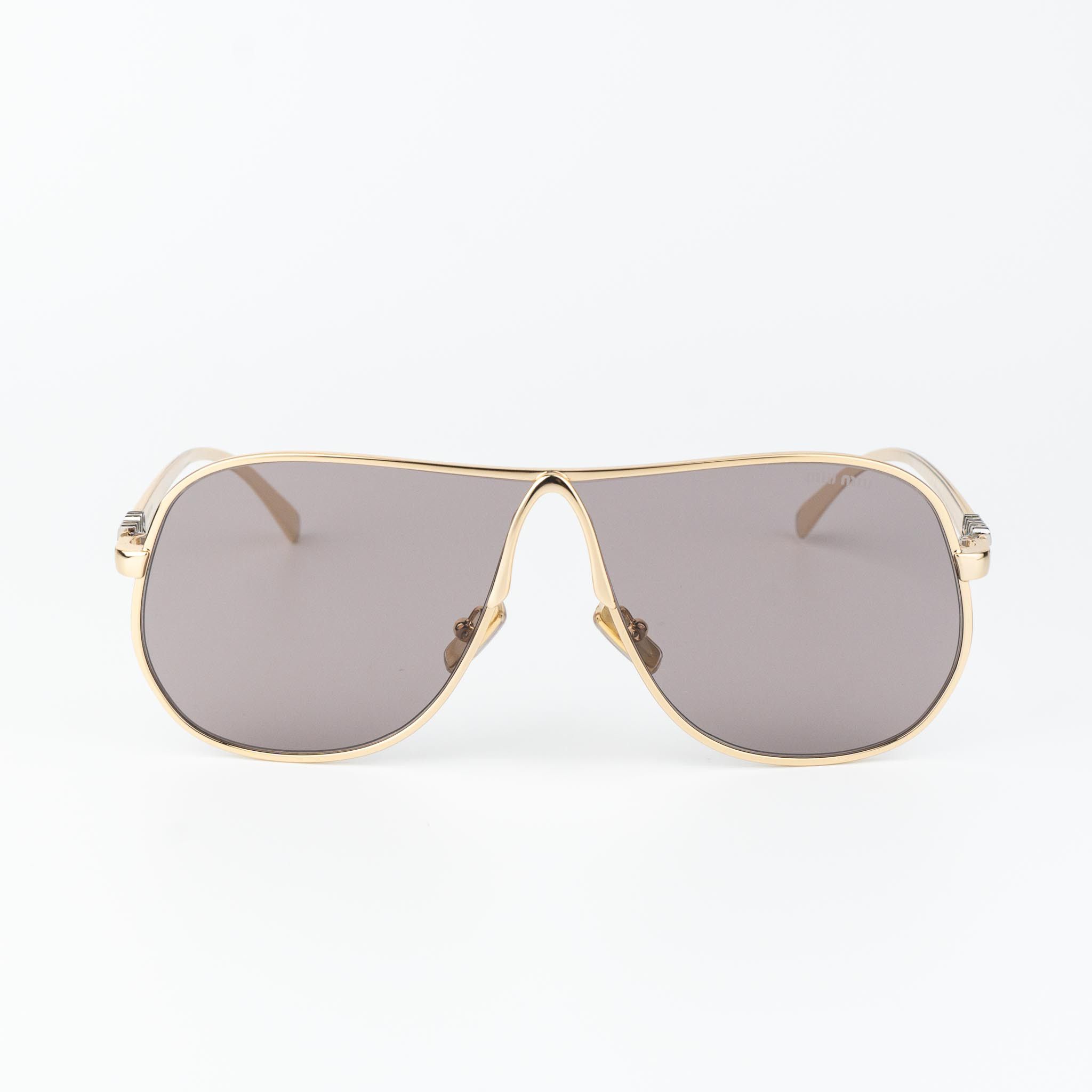 Miu Miu Miu Miu Women Sunglasses Pilot MUA56S 5AK20I NEW AUTHENTIC Size ONE SIZE - 3 Thumbnail
