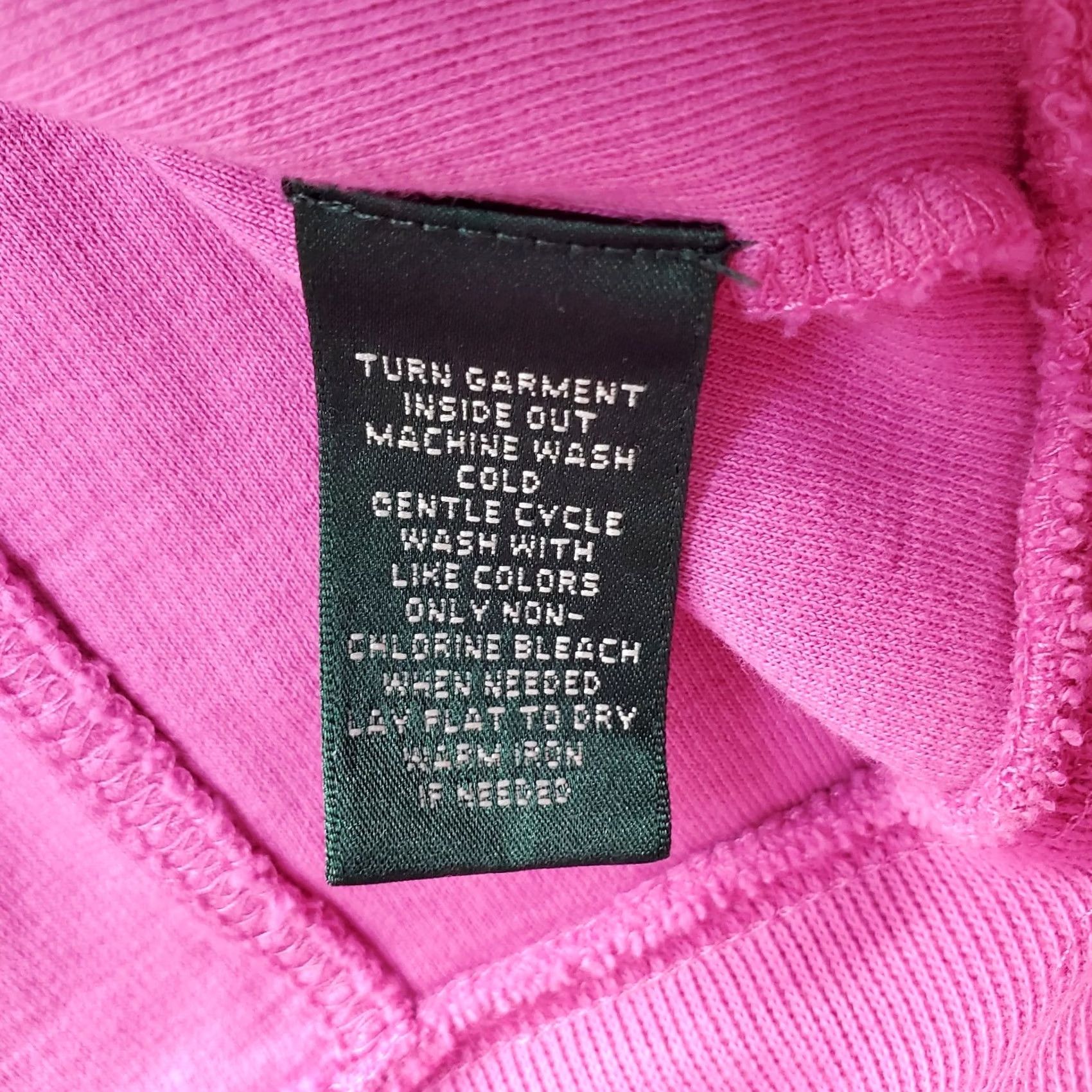 Ralph Lauren Lauren Ralph Lauren Sweater Womens 1X Pink Tight Knit Long Sleeve Quarter Button Size XL / US 12-14 / IT 48-50 - 7 Thumbnail