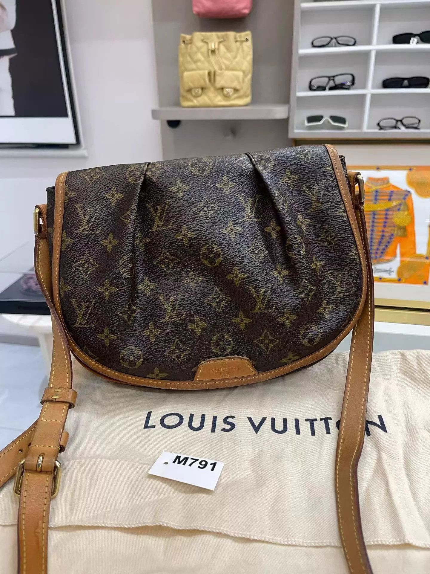 Louis Vuitton Louis Vuitton Pumpkin PM Bag 28x21x8 Good Condition Size ONE SIZE - 1 Thumbnail