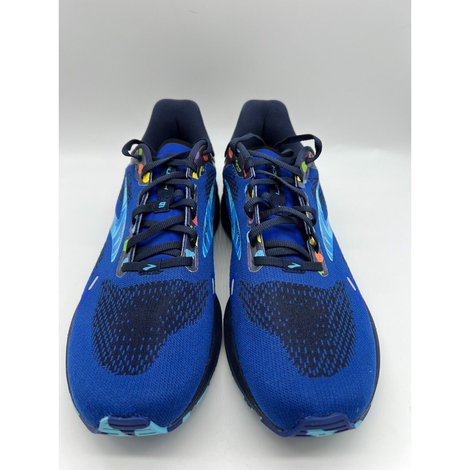 Brooks Brooks Launch 9 Running Shoes Blue/Peacoat/Yellow Mens Sz 10 Size US 10 / EU 43 - 7 Thumbnail