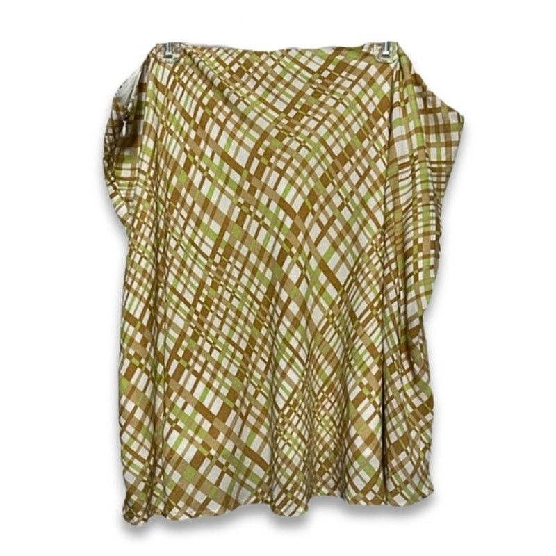 BP. BP. Straight Skirt Knee Length Zipper Plaid Multi 3X NWOT Size 42" / US 20 - 5 Thumbnail