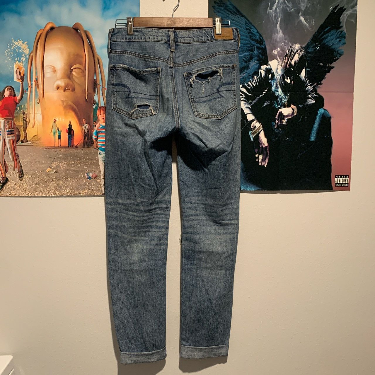 American Eagle Outfitters American Eagle Jeans Size 27" / US 4 / IT 40 - 2 Thumbnail