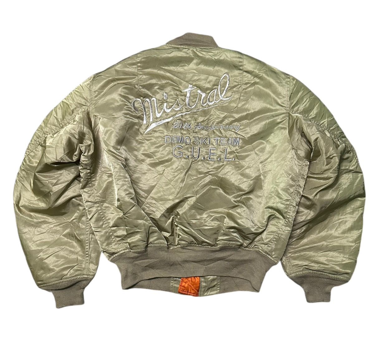 Japanese Brand Mistral type ma-1 reversible bomber jacket Size US M / EU 48-50 / 2 - 2 Thumbnail