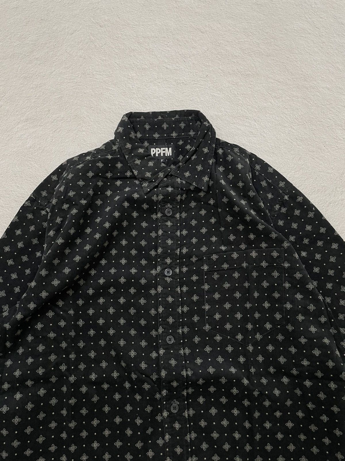 If Six Was Nine 2000s PPFM Corduroy Shirt Y2K Japanese Archive Hysteric GOA Size US L / EU 52-54 / 3 - 2 Thumbnail