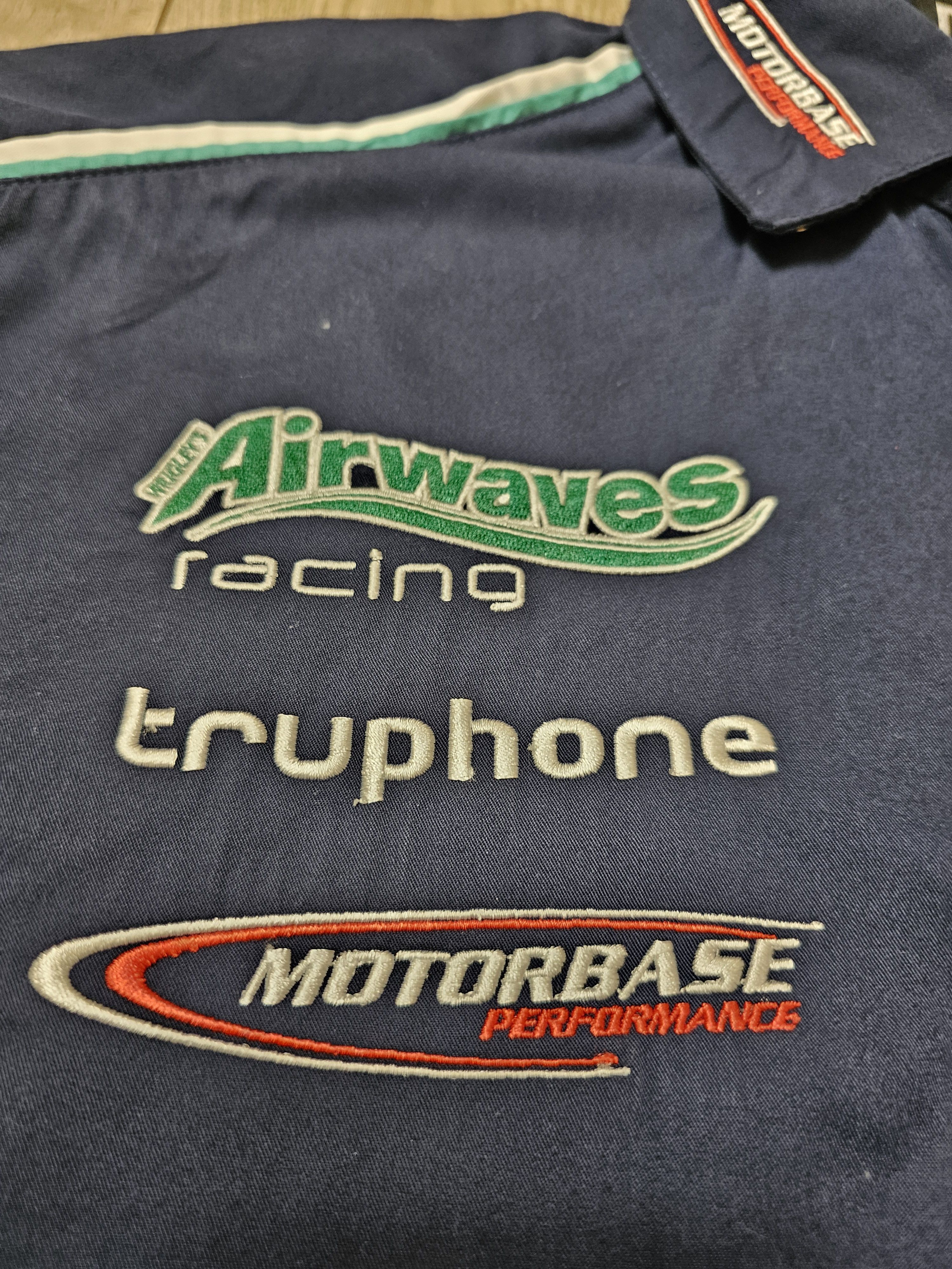 Formula 1 × Vintage FORD RACING VINTAGE SHIRT 90s AIRWAVES SHIRT BUTTON AIRWAVES Size US L / EU 52-54 / 3 - 4 Thumbnail