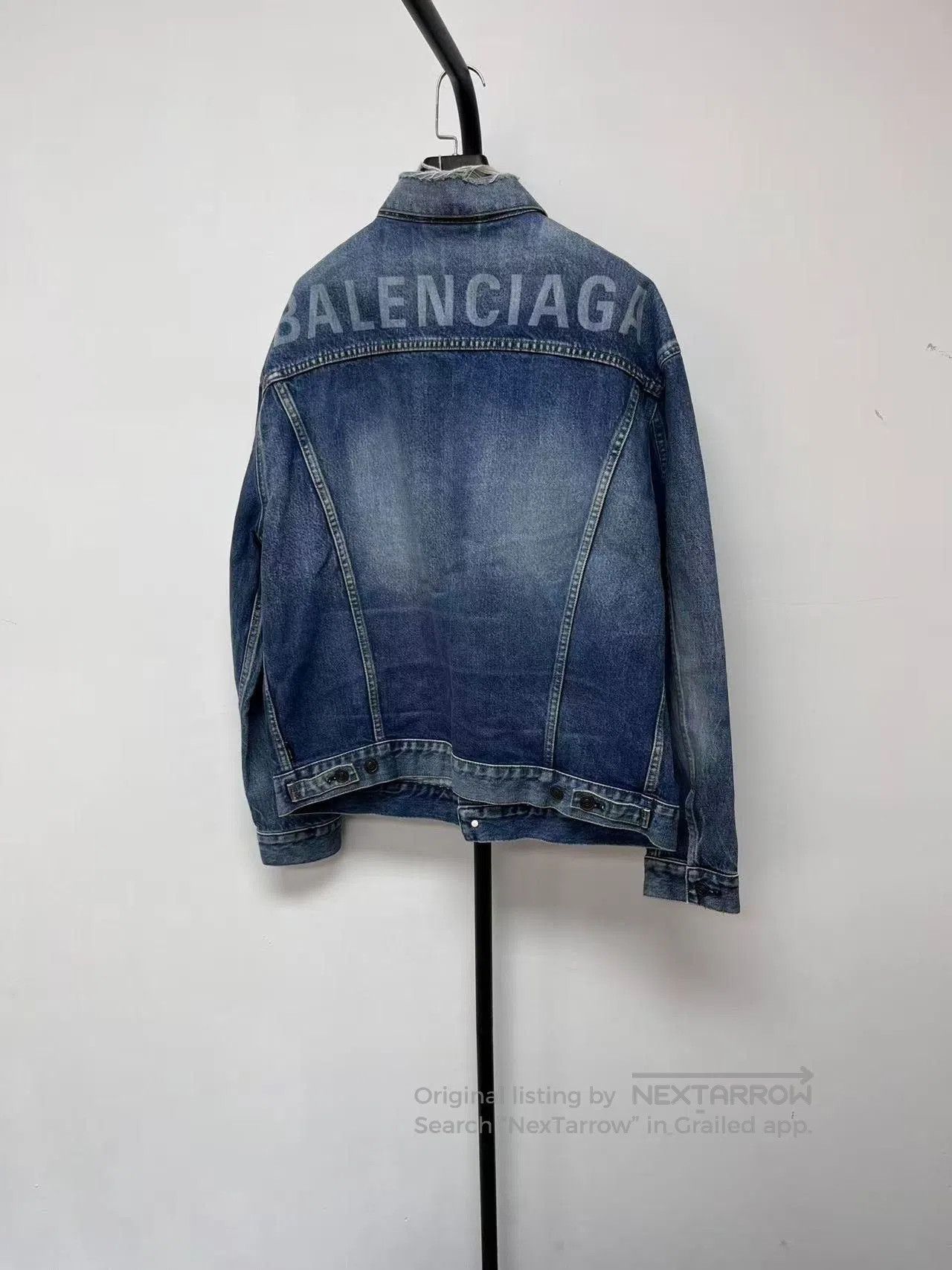 Balenciaga Balenciaga Women's Casual Denim Jacket Blue. Size XXS / US 00 / IT 34 - 1 Thumbnail