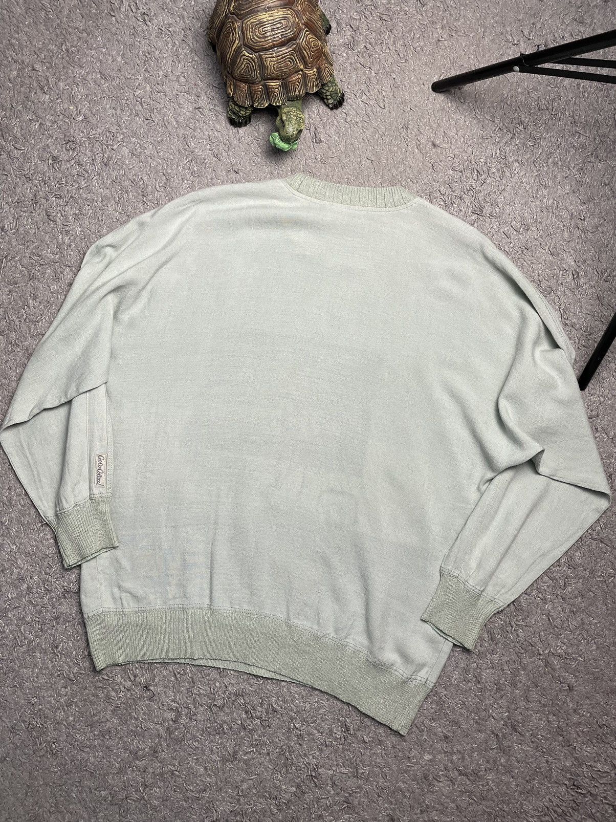 Carlo Colucci × Vintage Vintage Carlo Colucci Bear At The Computer Sweater Size US XL / EU 56 / 4 - 5 Thumbnail
