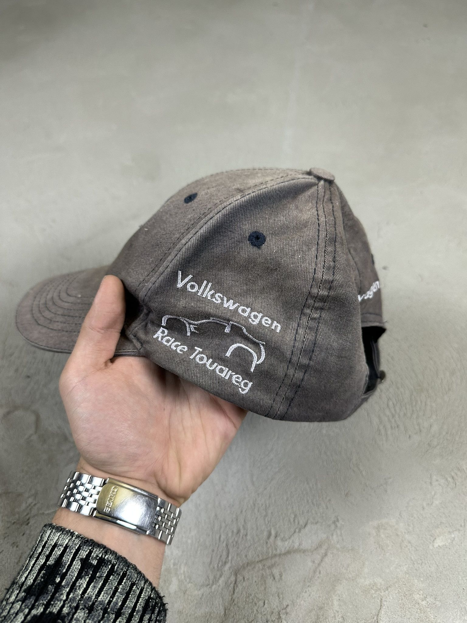 Vintage Vintage Y2k Wolksvagen Racing Nascar Cap Hat Size ONE SIZE - 5 Thumbnail