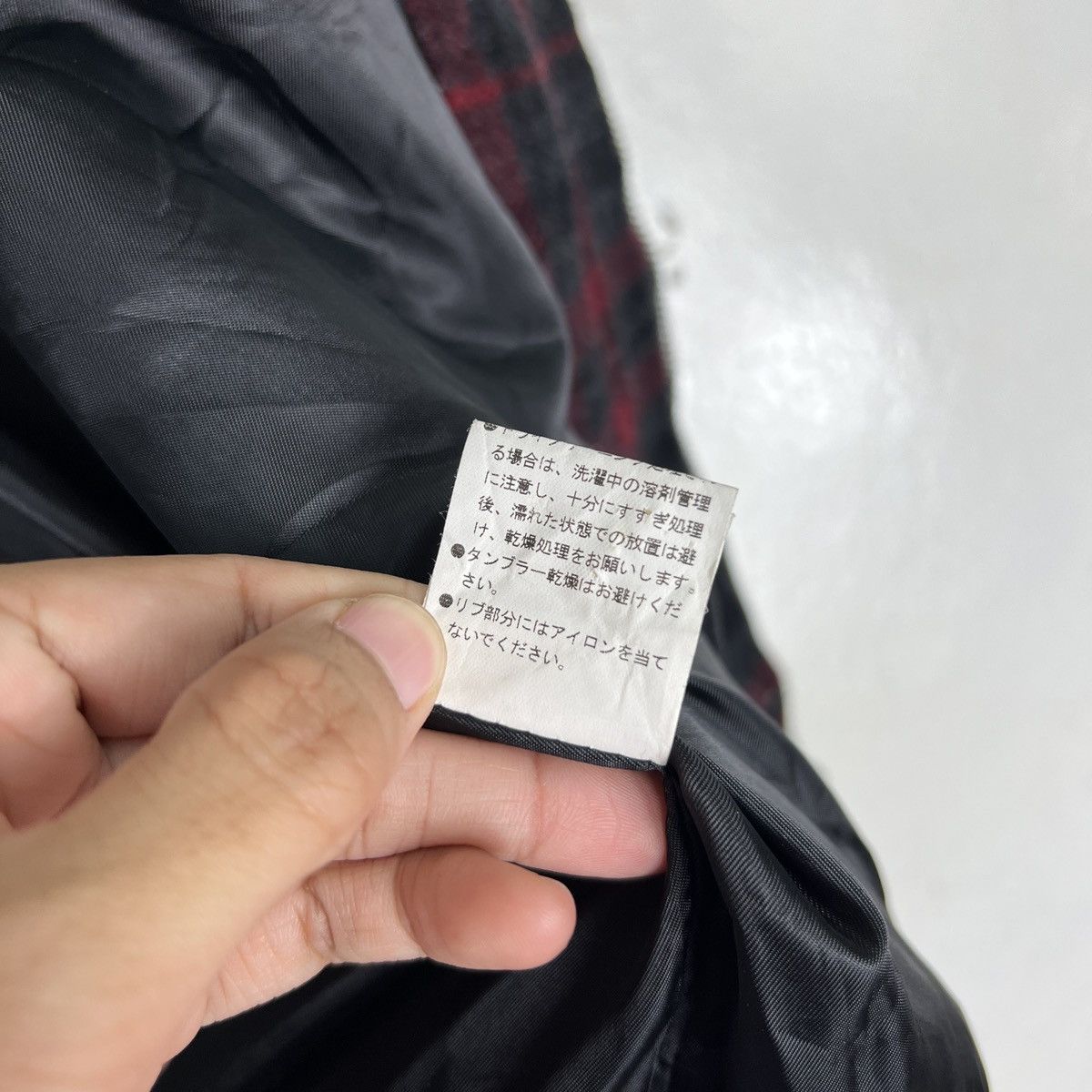 Japanese Brand 🔥 SEMANTIC DESIGN WOOL PLAID ZIPPER JACKET Size US M / EU 48-50 / 2 - 19 Thumbnail