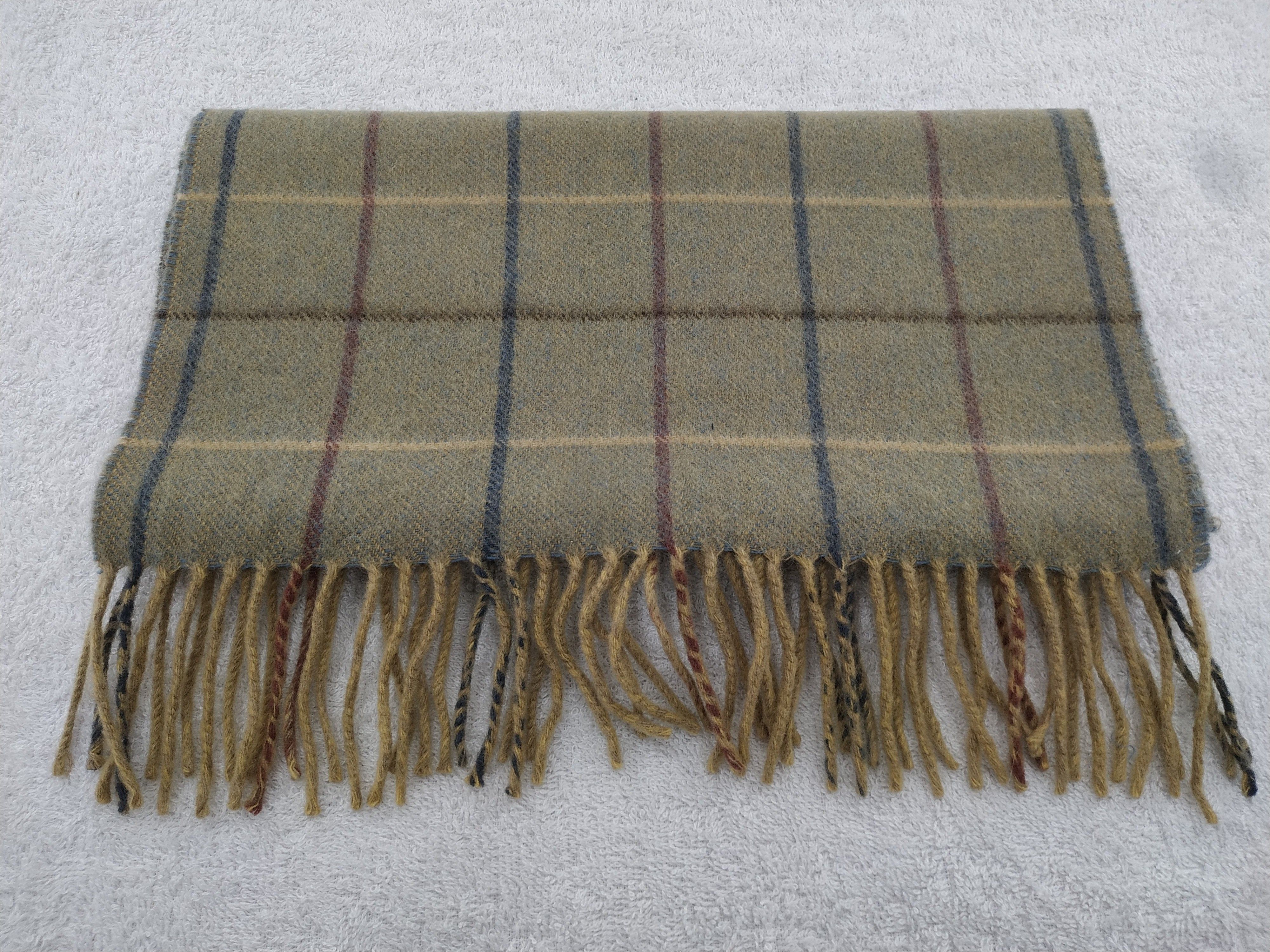 Burberry × Vintage Burberry Scarf / Muffler / Neckwear - WW522 Size ONE SIZE - 3 Thumbnail