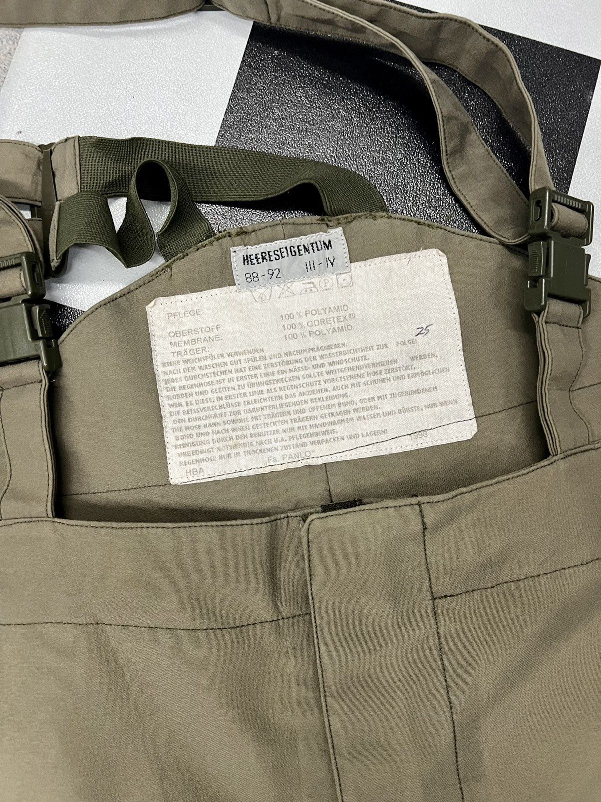 Goretex VINTAGE HBA OG MILITARY GORETEX OVERALL Size US 34 / EU 50 - 12 Thumbnail