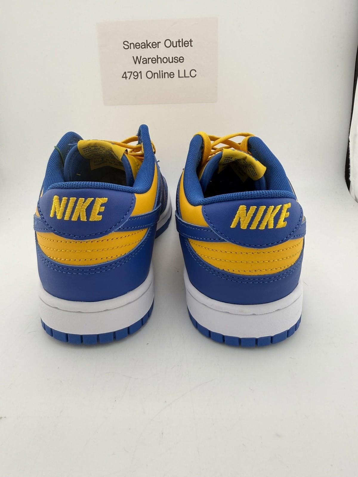 Nike Nike Dunk Low UCLA Blue Yellow Sneakers US 10 Used Size US 10 / EU 43 - 5 Thumbnail