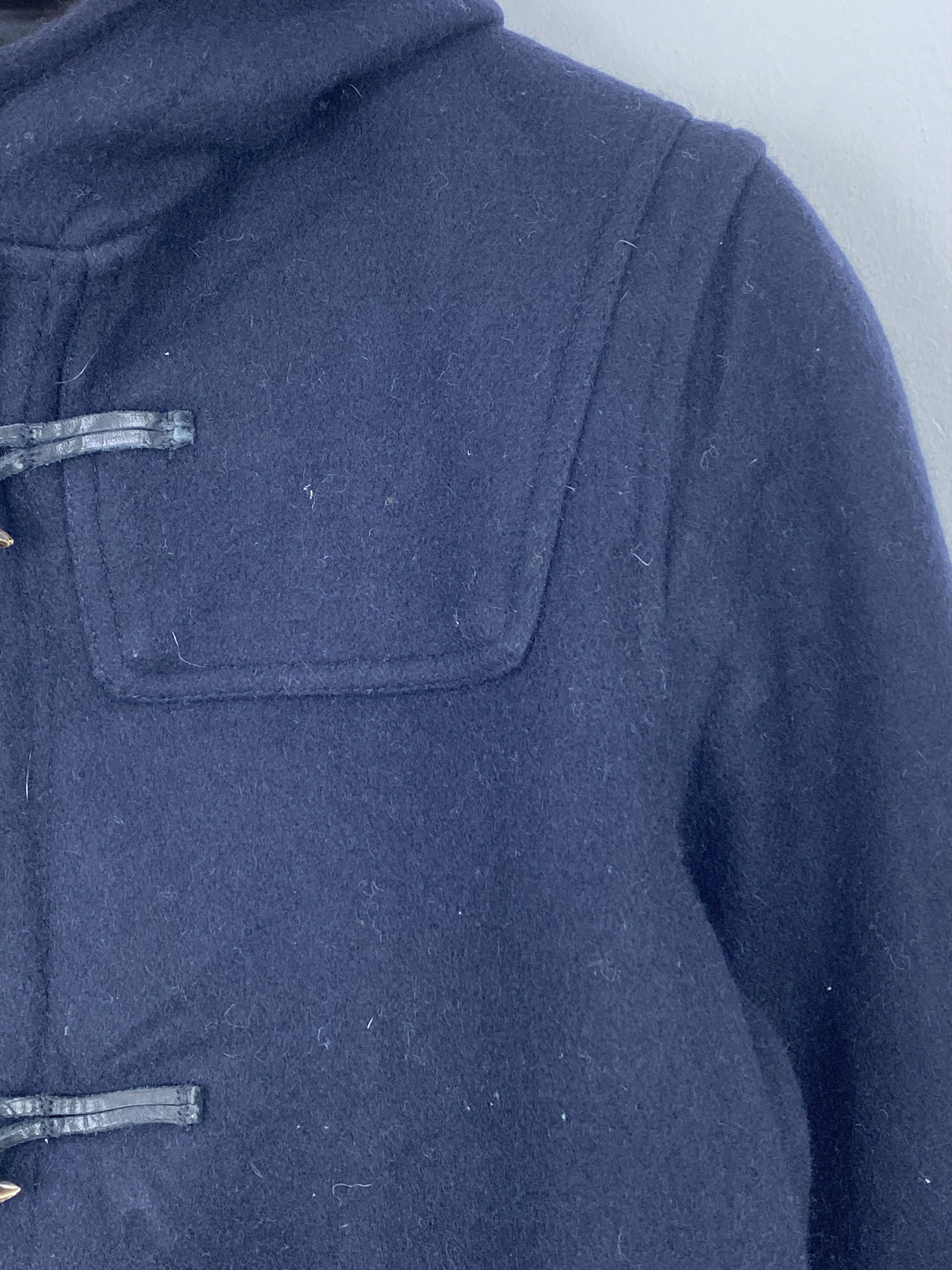 Fidelity Fidelity By Gerald & Stewart Navy Duffle Coat Wool JA0052 Size US M / EU 48-50 / 2 - 10 Thumbnail