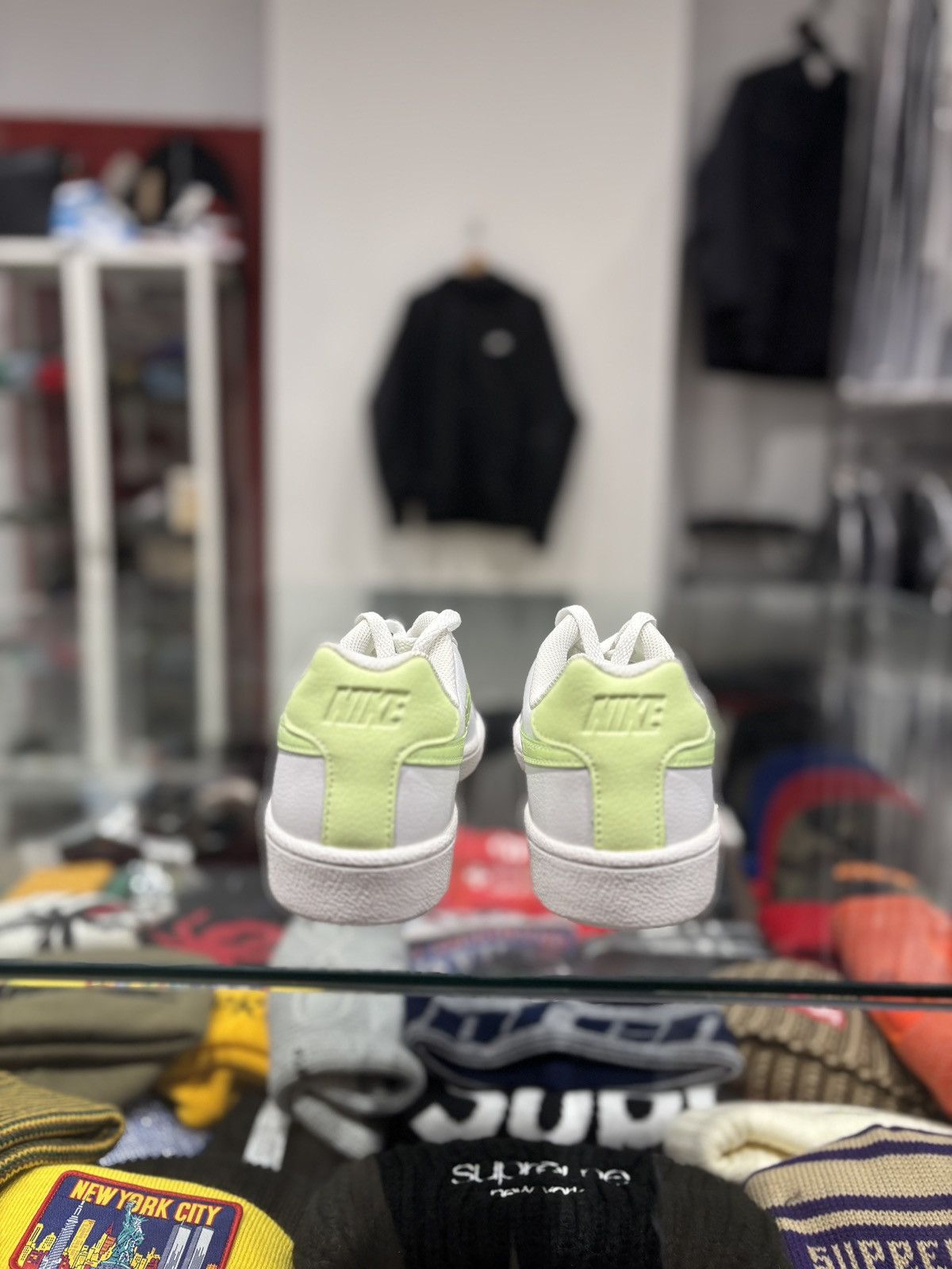 Nike Nike Court Royale White Barely Volt (W) Size US 8 / IT 38 - 4 Thumbnail