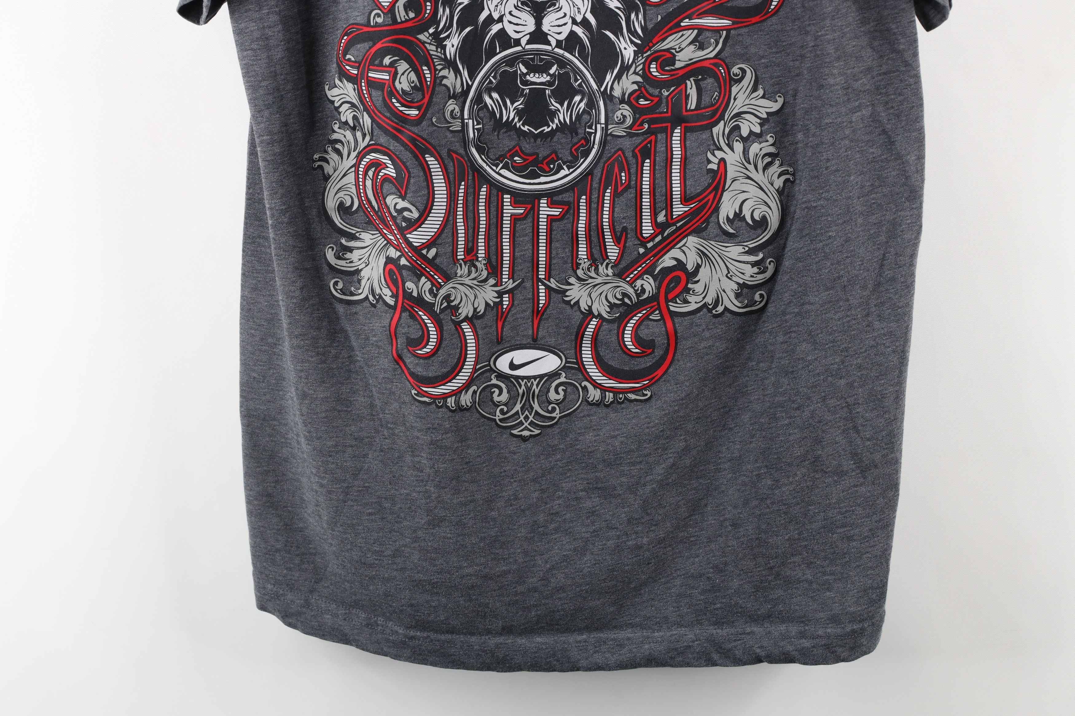Nike × Vintage Nike Lebron James Non Sufficit Lion Head Basketball T-Shirt Size US M / EU 48-50 / 2 - 3 Thumbnail