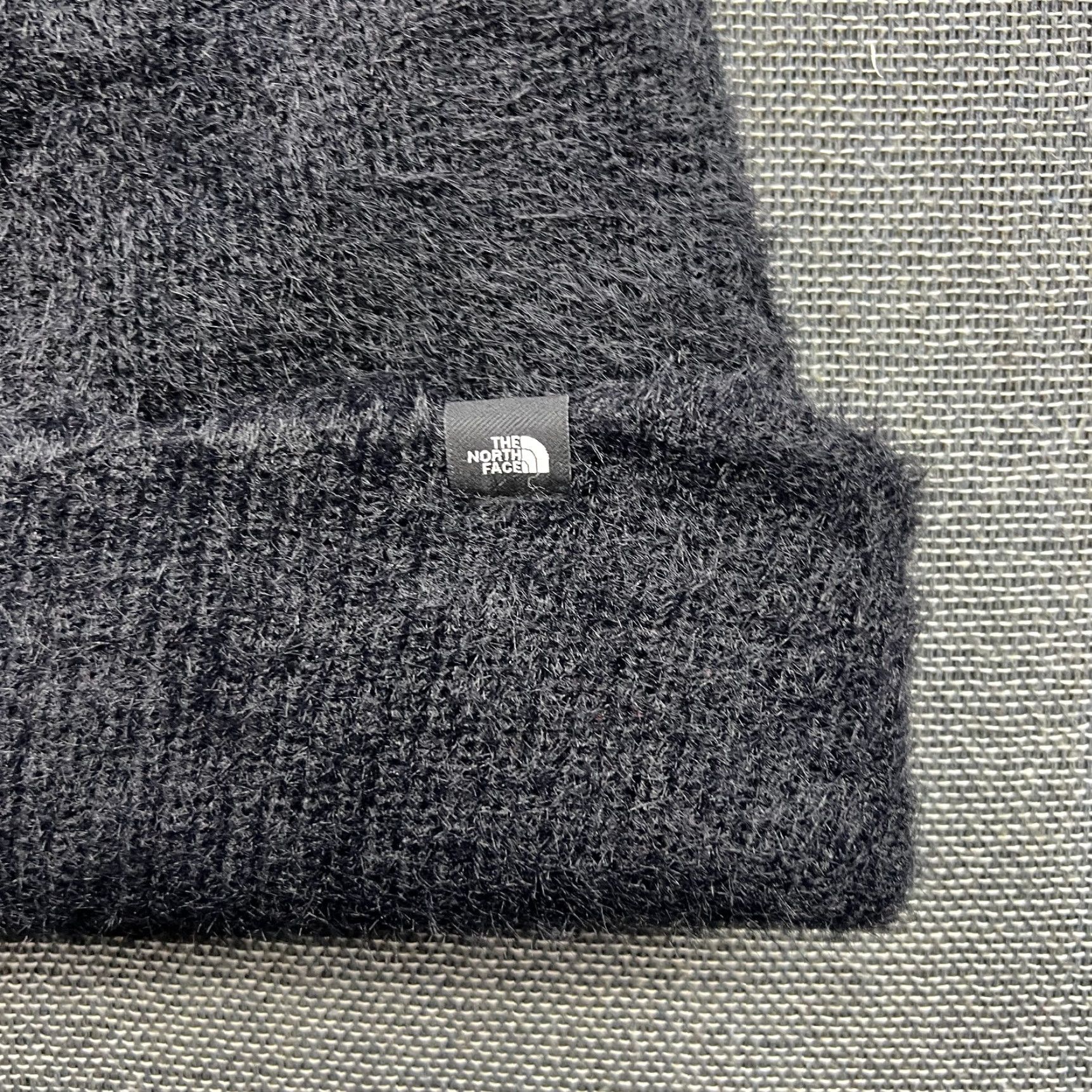 The North Face The North Face Womens Beanie Hat One Size Gray Fleece Knitted Thermal Size ONE SIZE - 2 Thumbnail