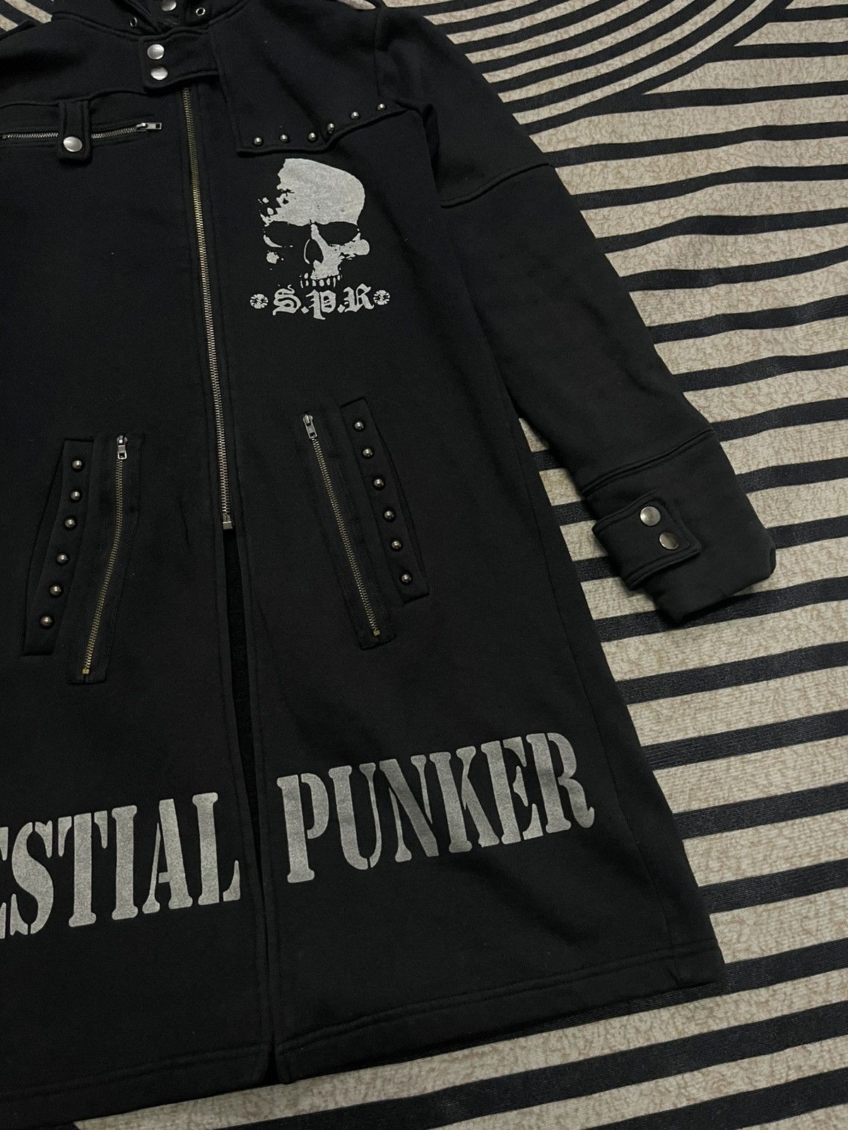 Sex Pot ReVeNGe Y2K SEXPOT REVENGE BESTIAL PUNKER SKULL PARKA HOODIE Size US S / EU 44-46 / 1 - 4 Thumbnail