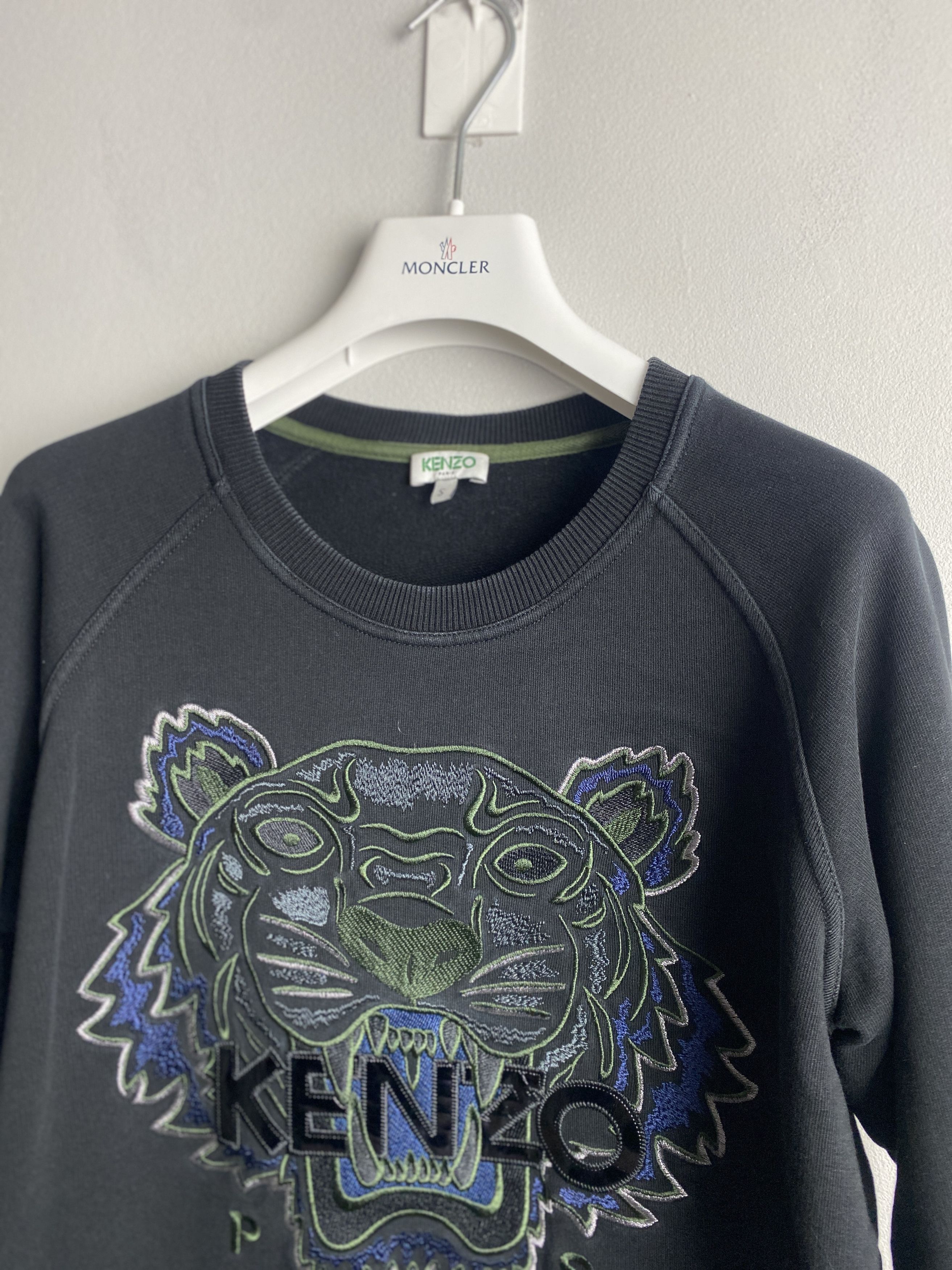 Kenzo Kenzo tiger embroidery sweatshirt crewneck Size S / US 4 / IT 40 - 2 Thumbnail