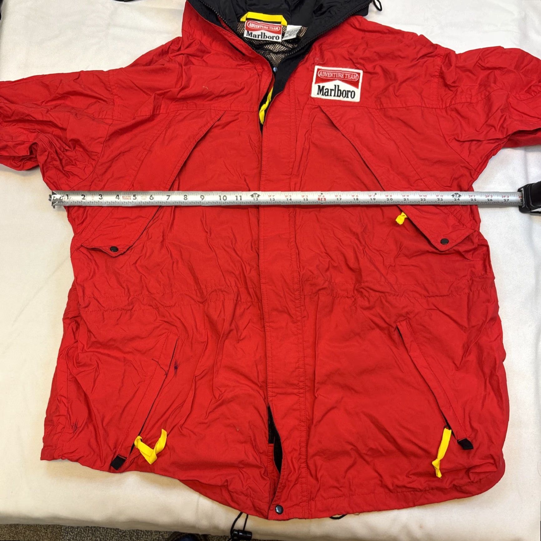 Marlboro VINTAGE Marlboro Adventure Team Jacket Mens XL Red Hooded Parka Outdoor 90s Size US XL / EU 56 / 4 - 5 Thumbnail