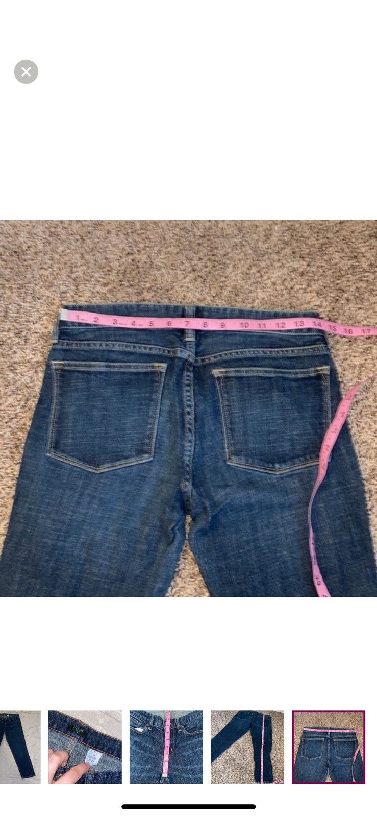 J.Crew J. Crew ankle slimy jeans size 29 Size 29" - 7 Thumbnail