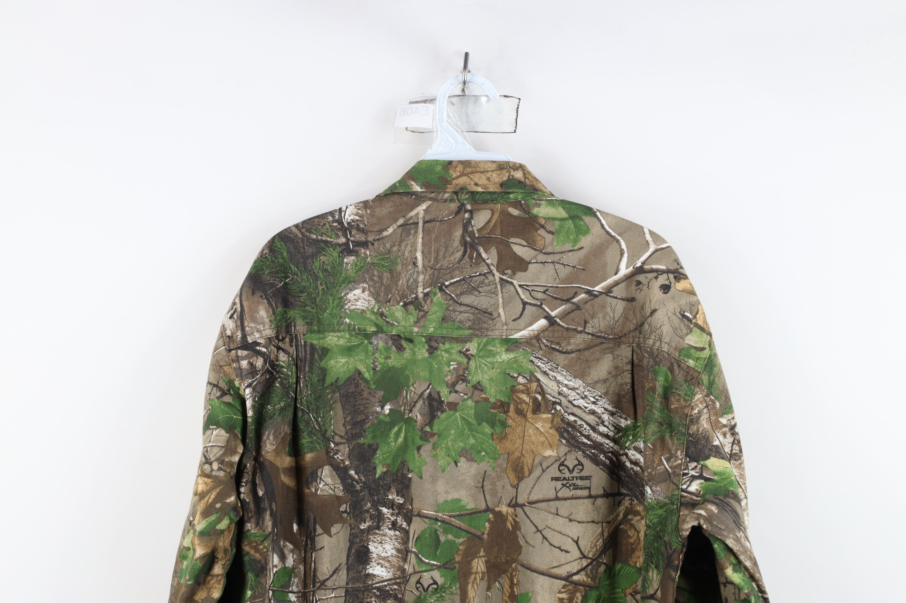 Cabelas Deadstock Vintage Y2K Cabelas Camouflage Twill Button Shirt Size US S / EU 44-46 / 1 - 12 Thumbnail