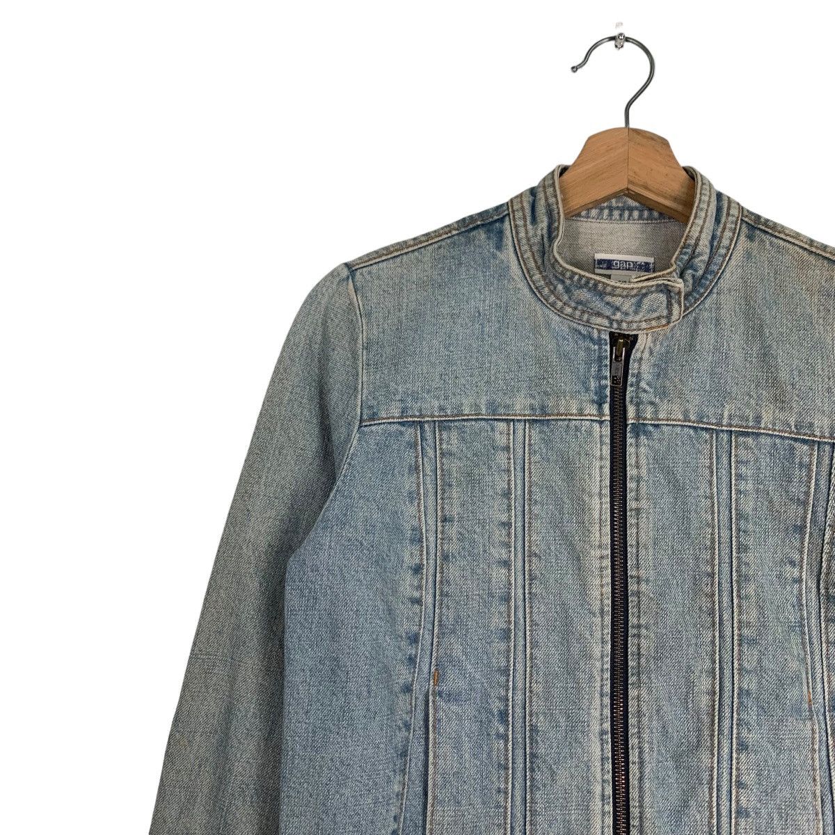 Gap GAP Washed Cropped Denim Jacket #0601-C28 Size S / US 4 / IT 40 - 3 Thumbnail