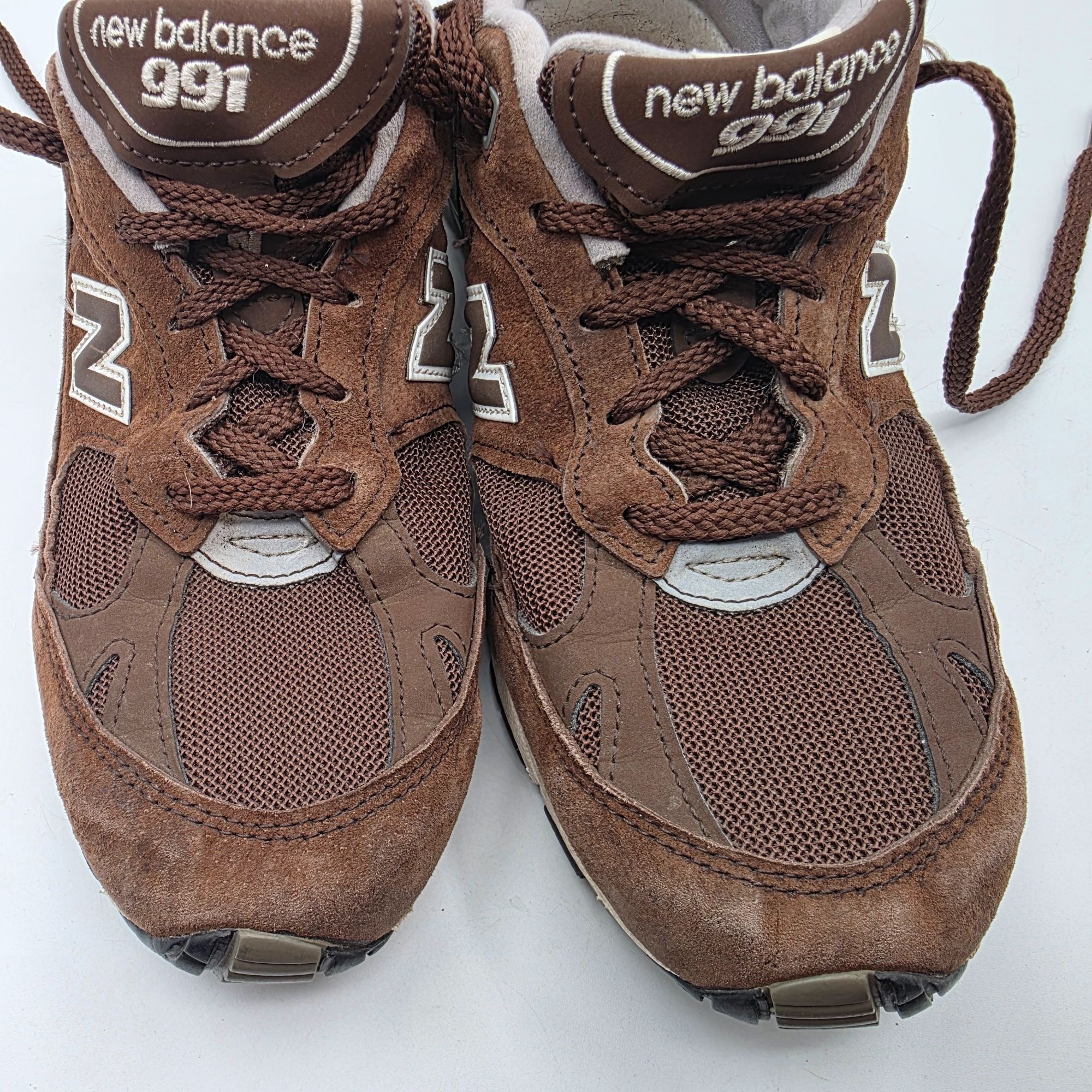 New Balance New Balance 991 Womens Size 8 Brown Casual Running Shoes Mad Size US 8 / EU 41 - 9 Thumbnail
