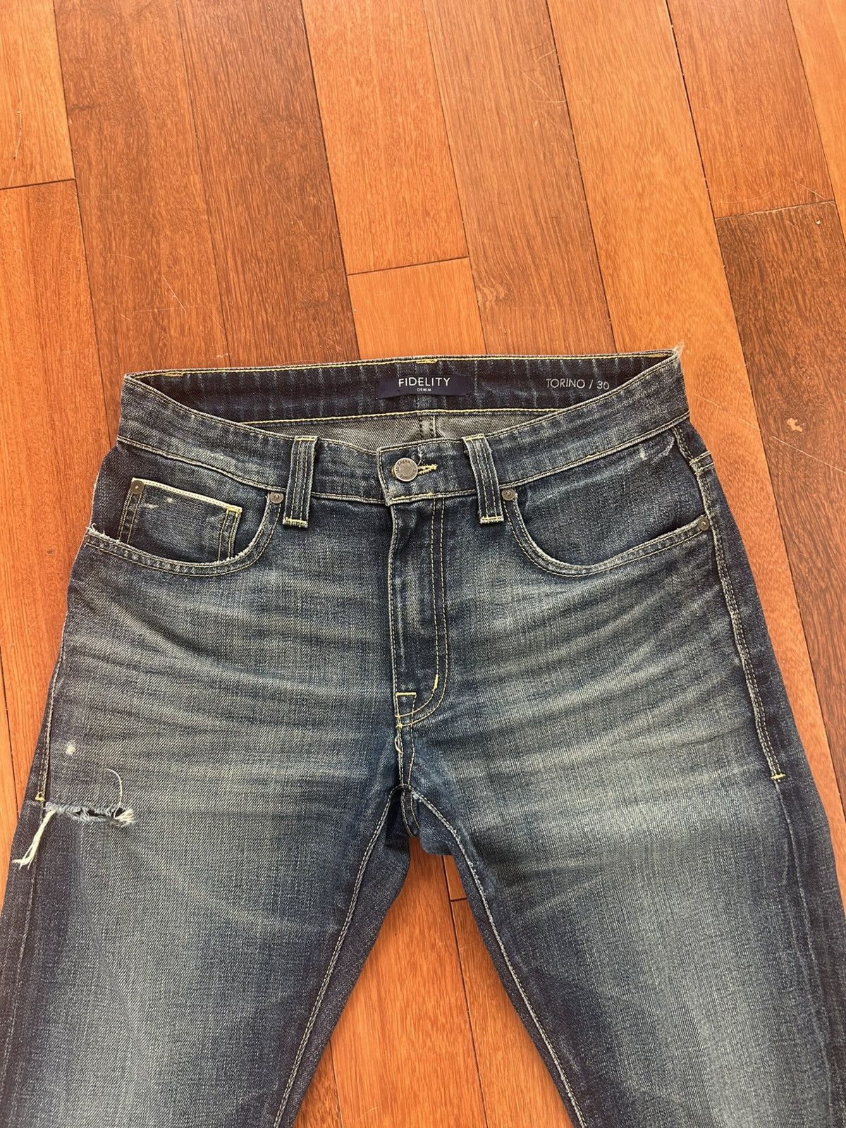 Fidelity Fidelity Selvedge Denim—Torino Cut Size US 30 / EU 46 - 3 Thumbnail