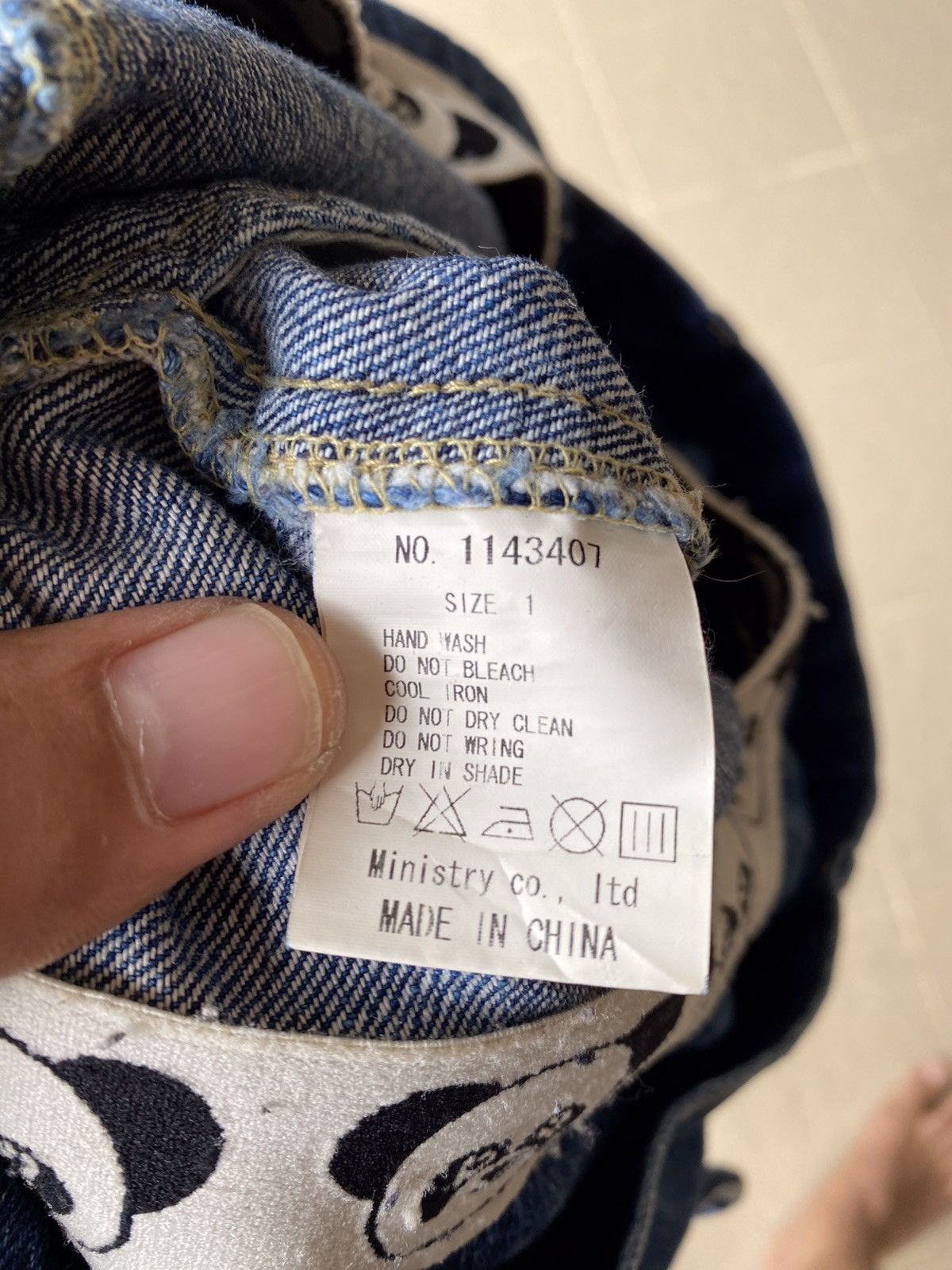 If Six Was Nine × Japanese Brand × Le Grande Bleu (L.G.B.) Candy stripers panda jeans Size US 32 / EU 48 - 7 Thumbnail