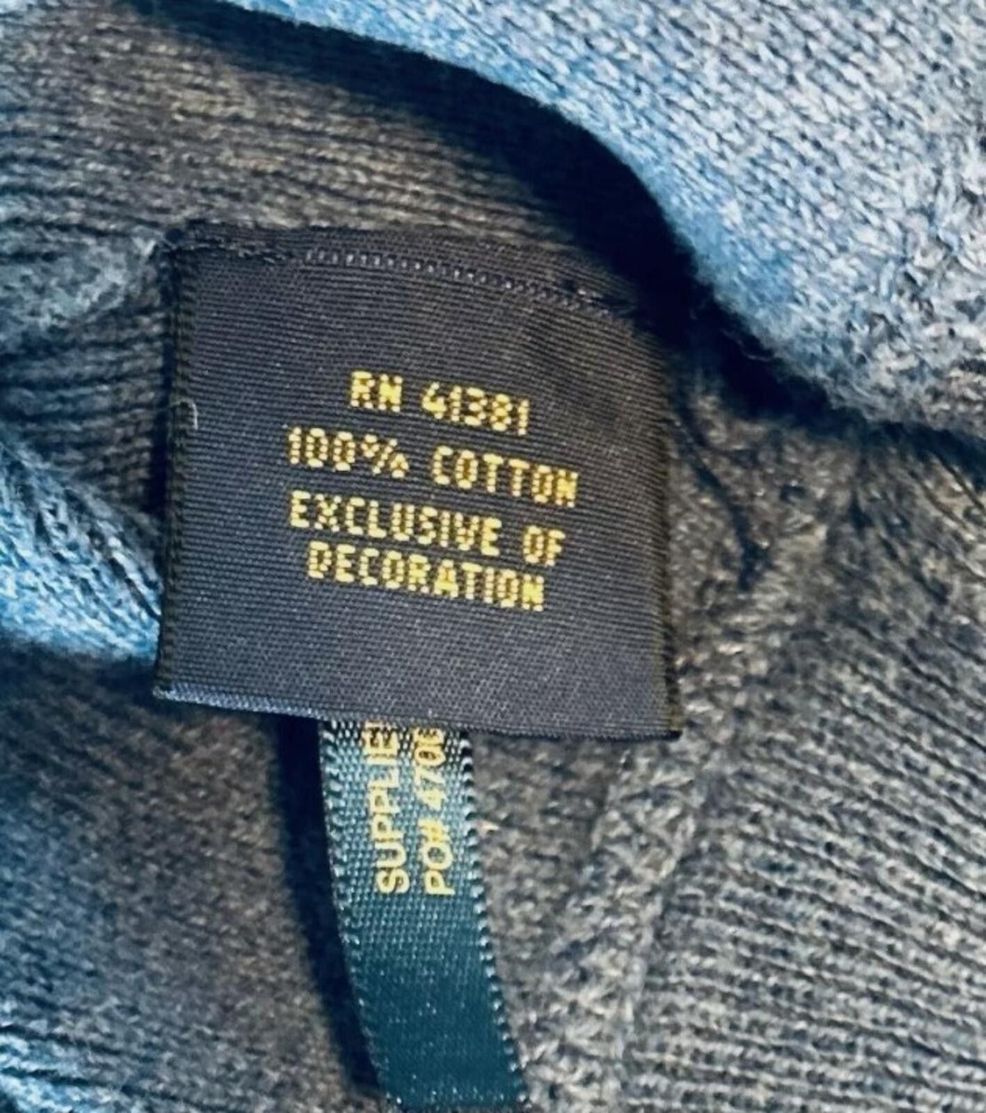 Polo Ralph Lauren Polo Ralph Lauren Sweater Blue Pony Casual Pullover Sweater Size US L / EU 52-54 / 3 - 4 Thumbnail