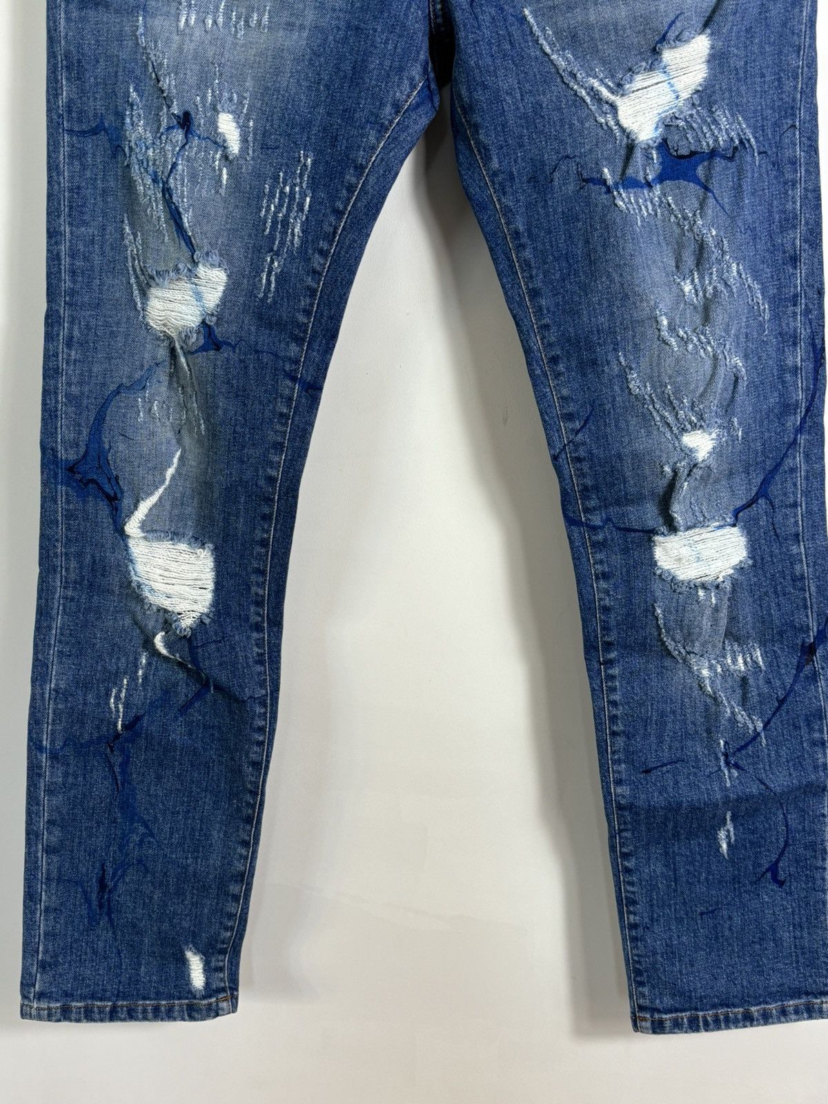 Dolce & Gabbana Dolce Gabbana Distressed Denim Jeans Size US 31 - 5 Thumbnail